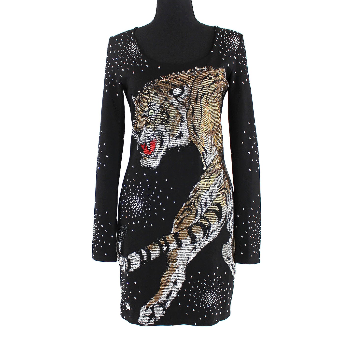 Philipp Plein Embellished Mini Dress