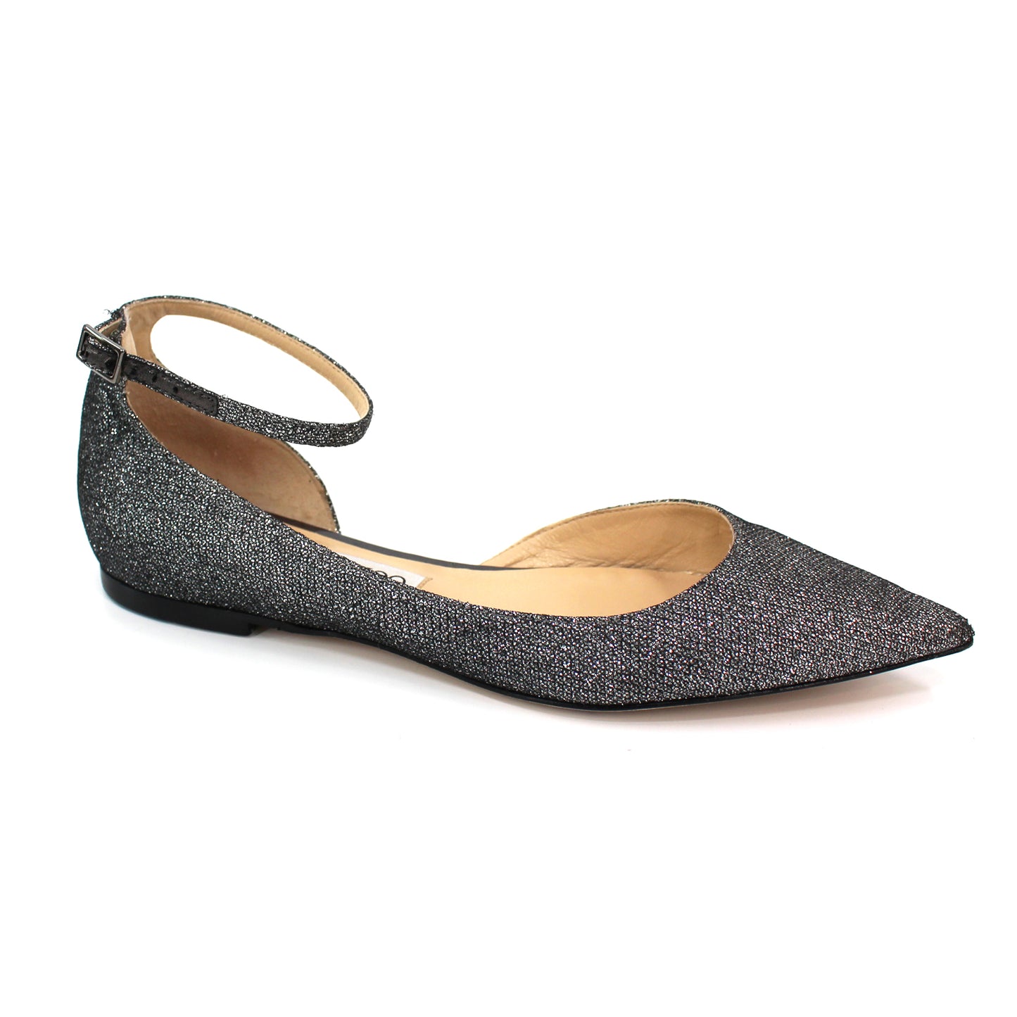 Jimmy Choo Lucy Lame Flats