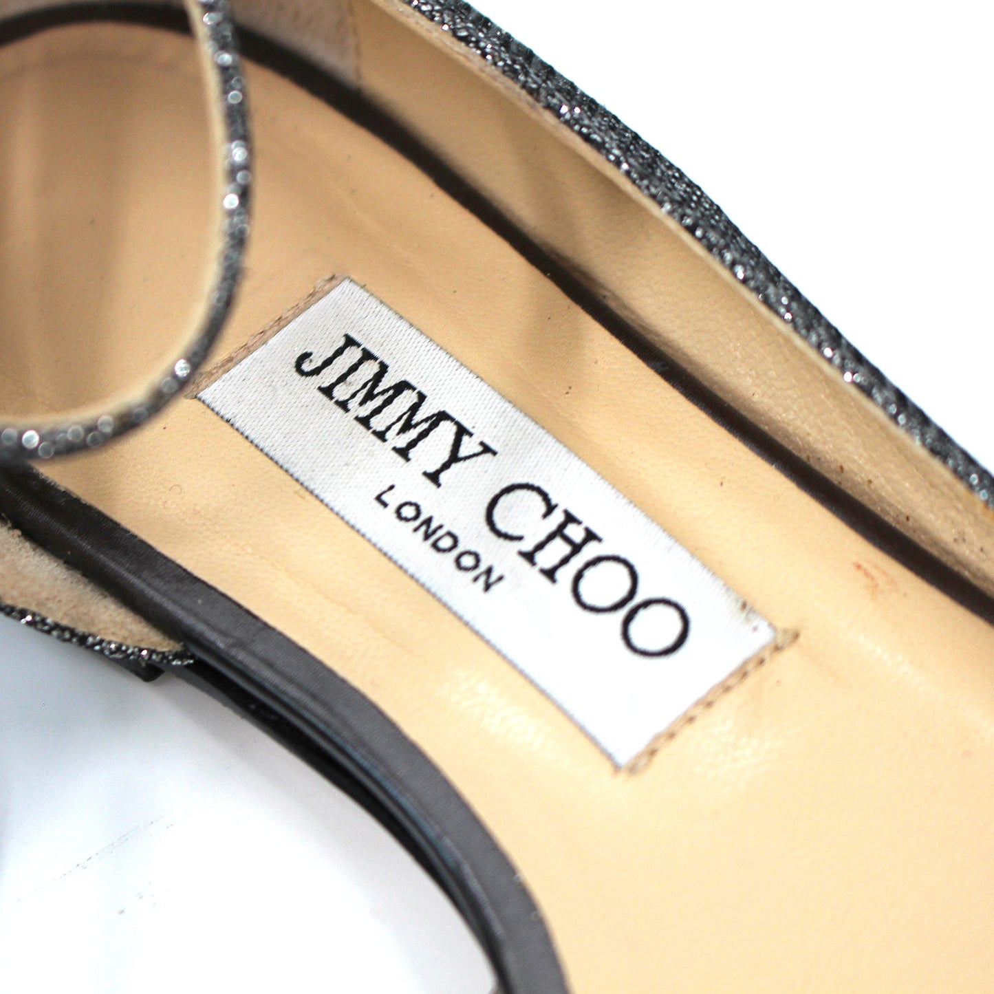 Jimmy Choo Lucy Lame Flats