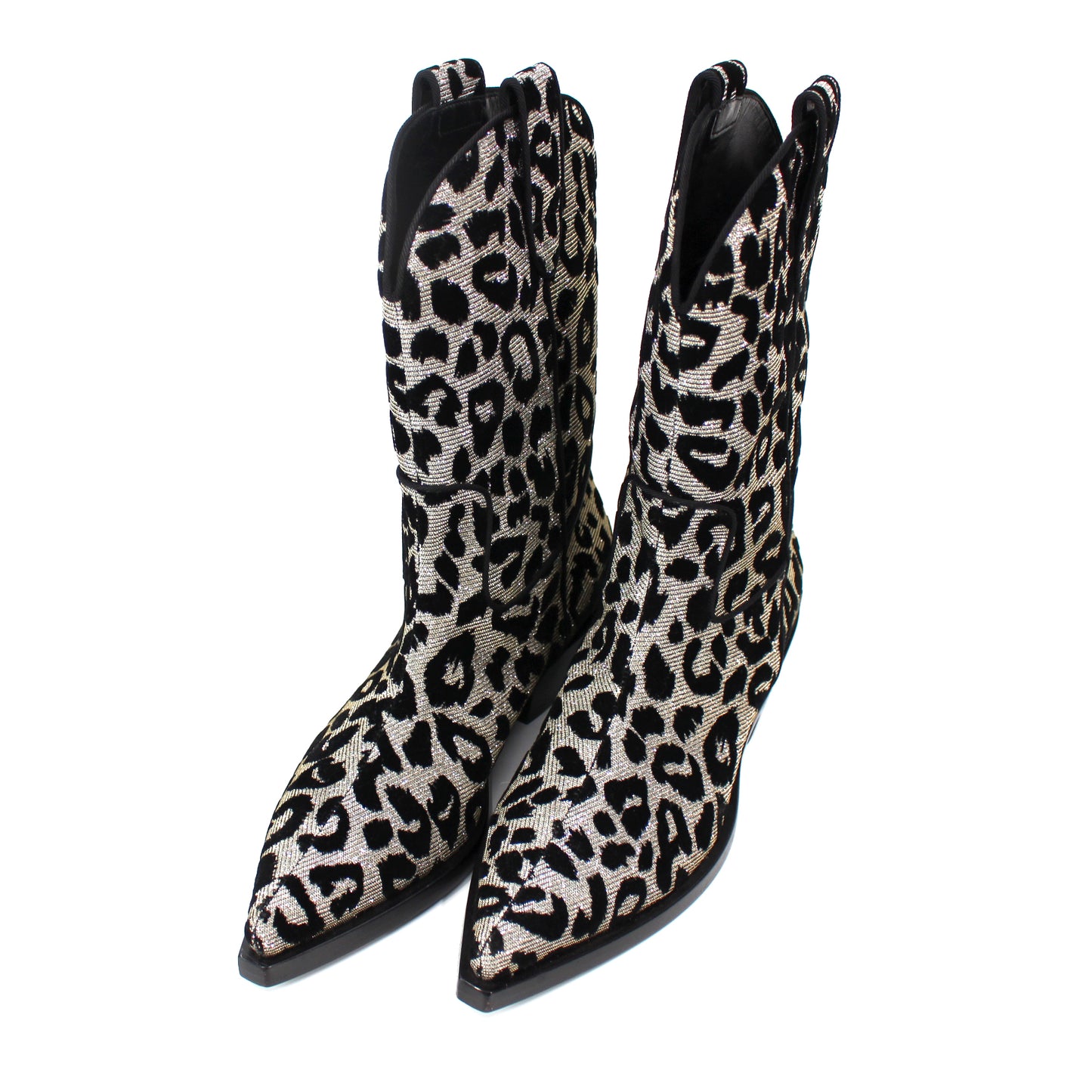Dolce & Gabbana Leopard Cowgirl Boots