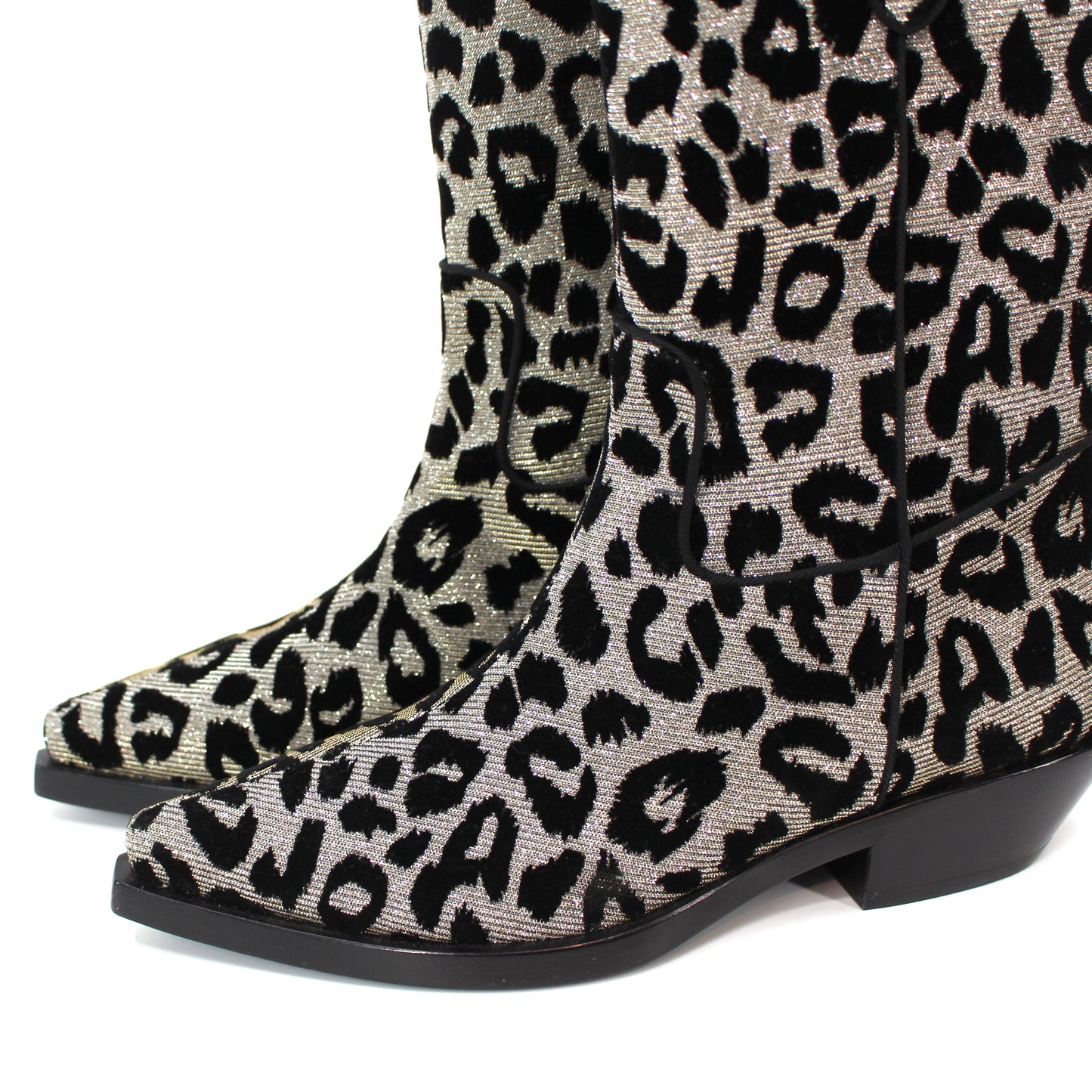 Dolce & Gabbana Leopard Cowgirl Boots