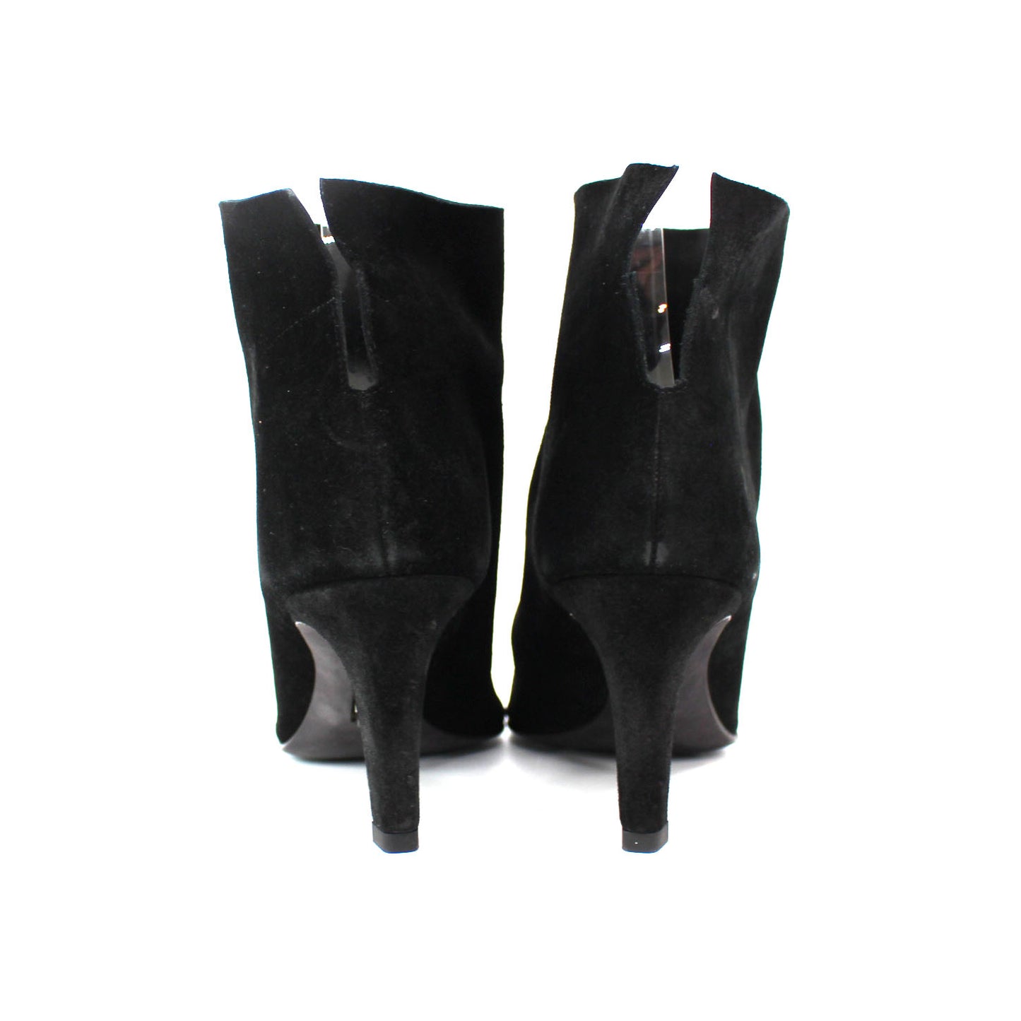 Off-White Suede Ankle Booties
