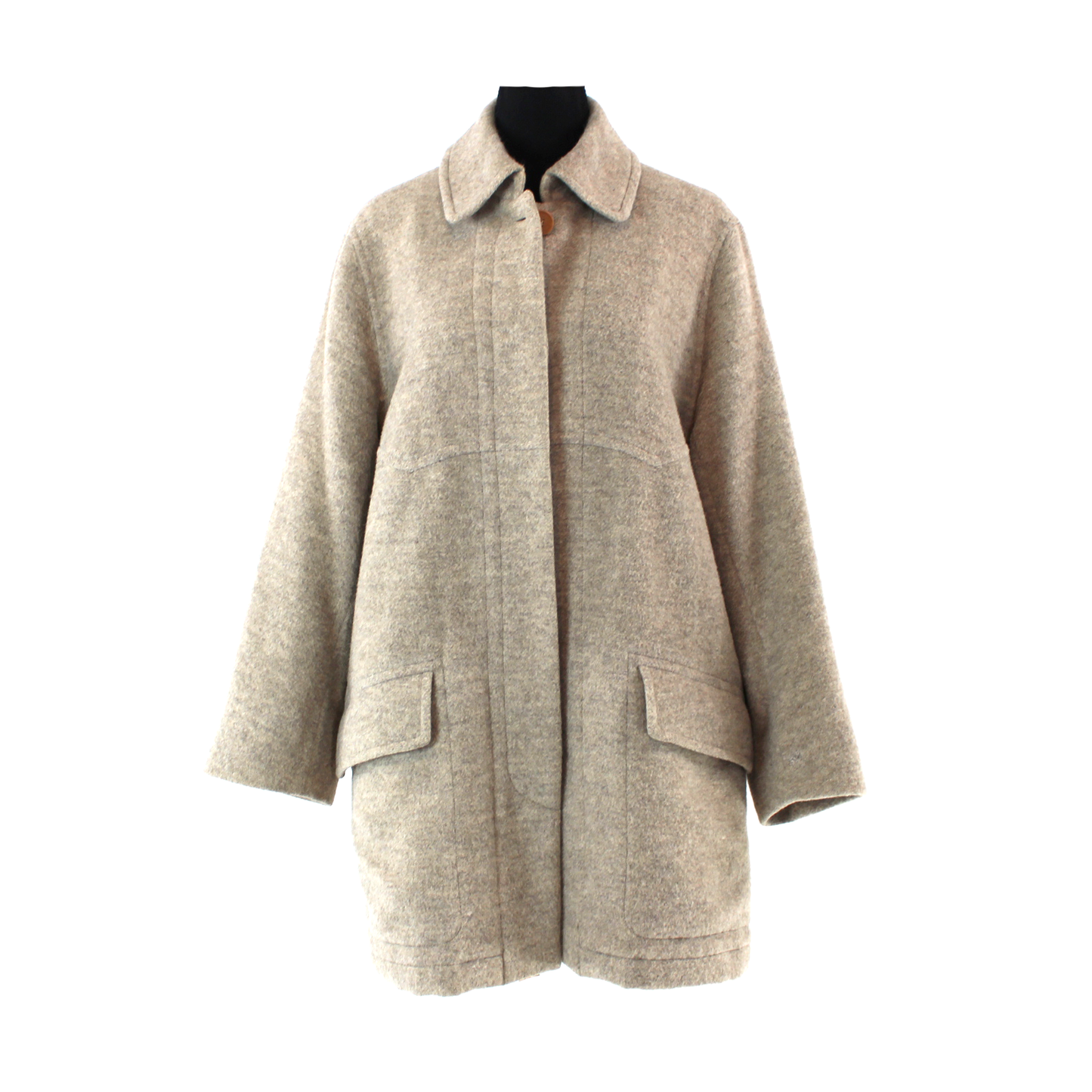Hermes Vintage Alpaca Coat