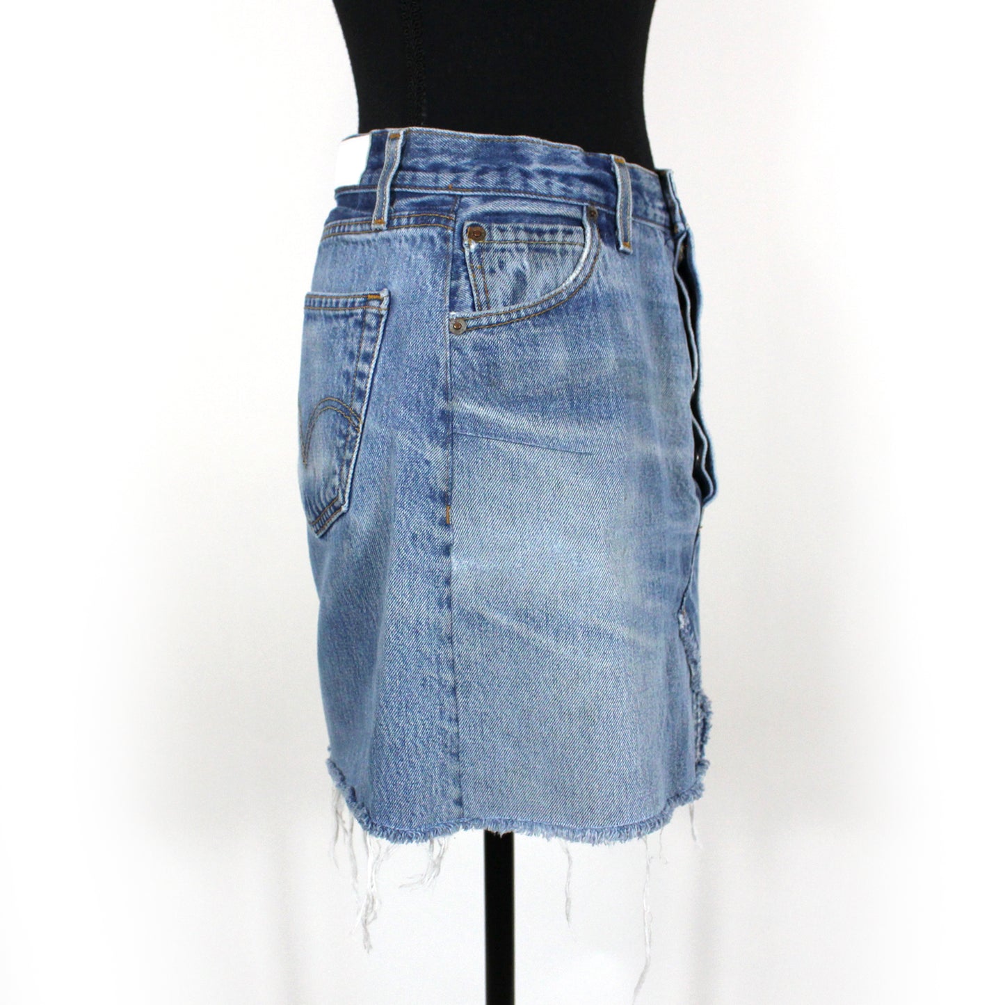 Re/Done X Levi's Denim Skirt