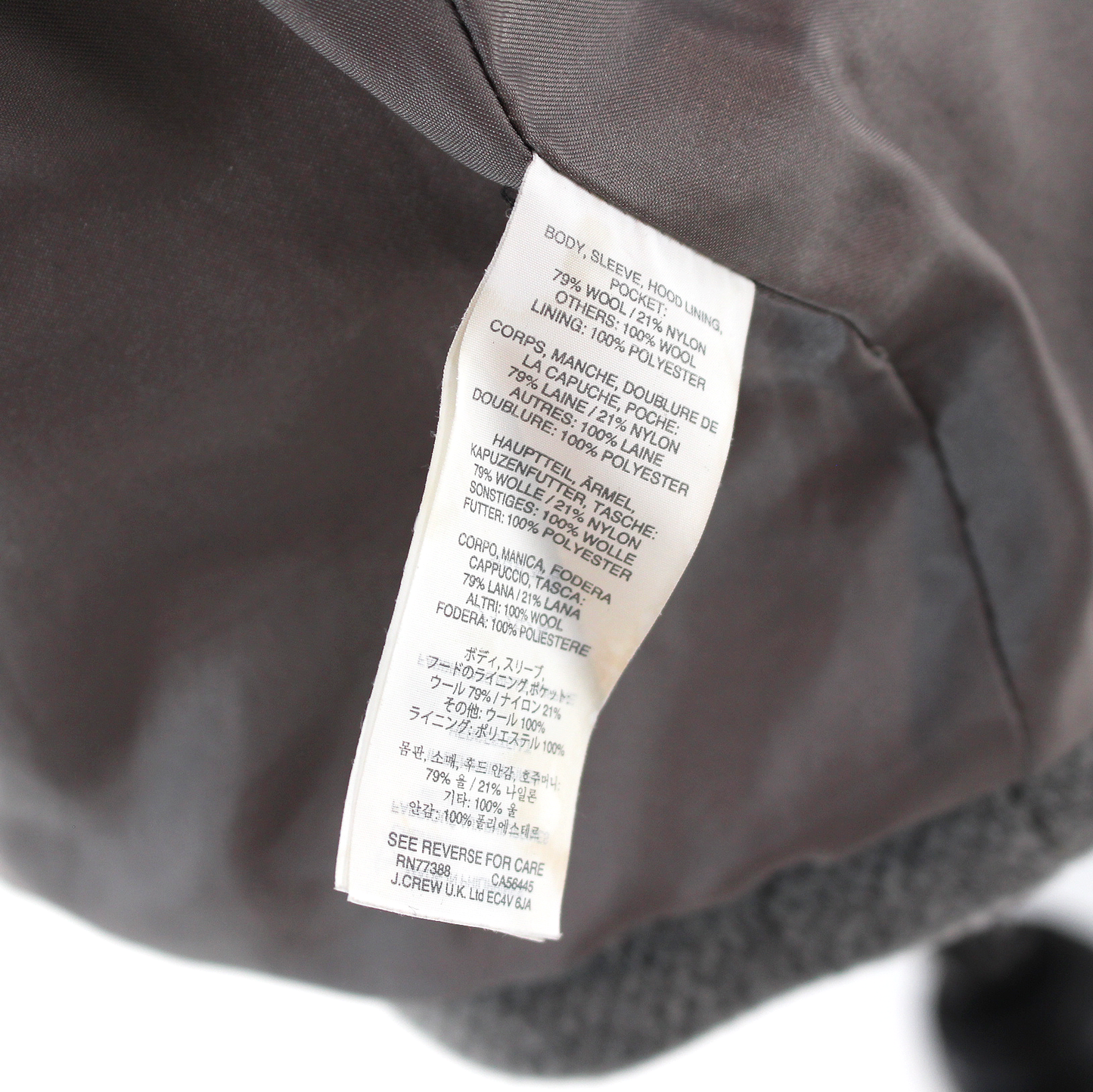 J. Crew Collection Duffle Coat