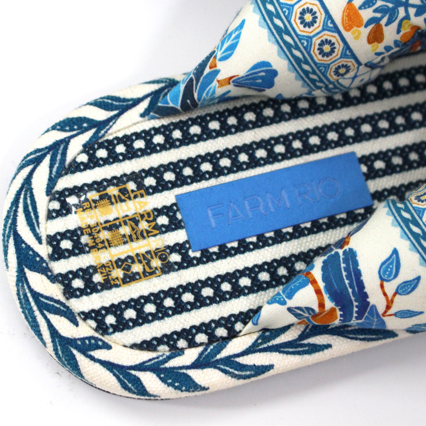 Farm Rio Puffy Flip Flops
