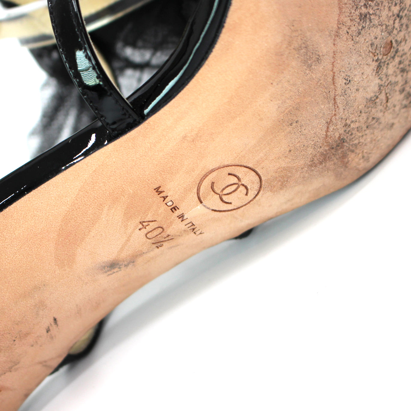 Chanel Camellia Mesh Heeled Sandals