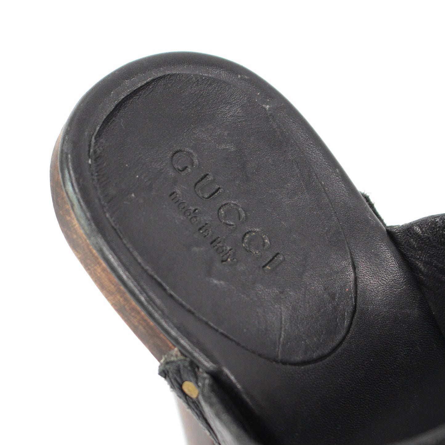 Gucci Joplin Horsebit Platform Mule