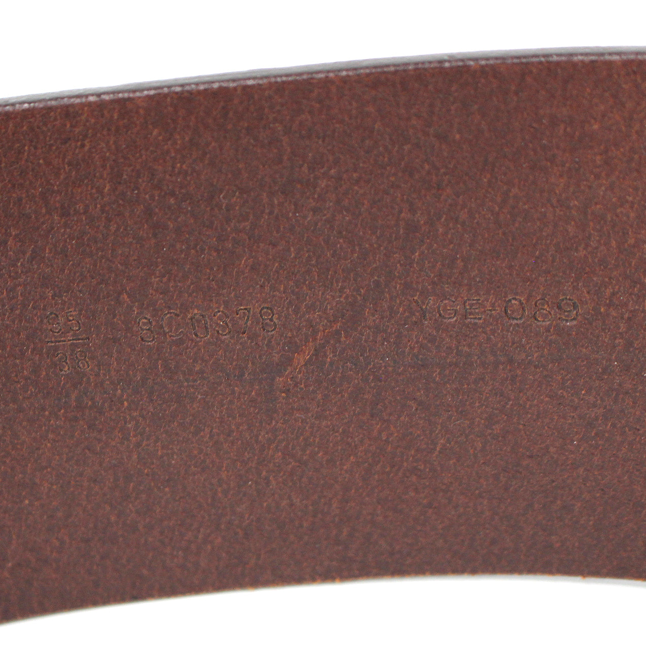 Fendi Wide Leather Waist Belt