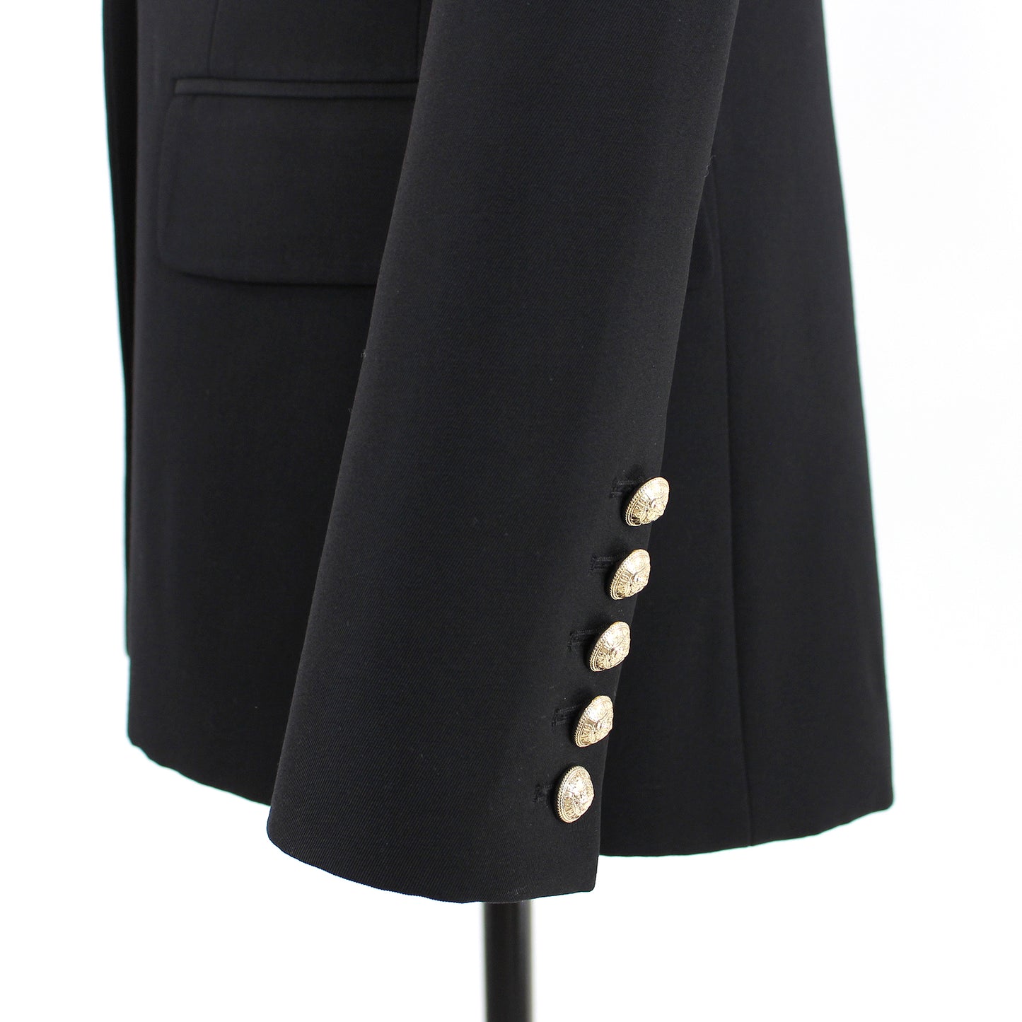 Balmain Black Double Breasted Blazer