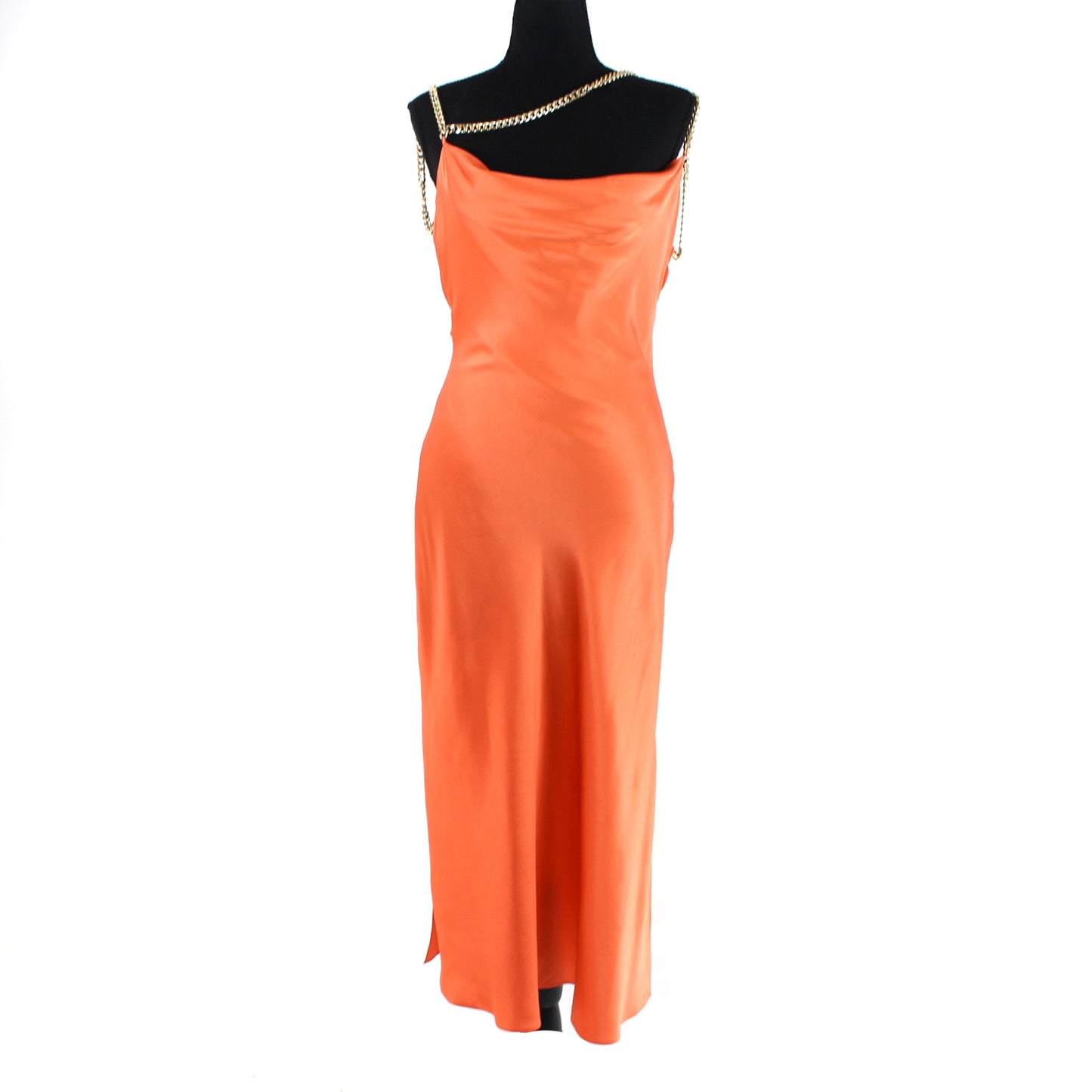 AIIFOS Talia Chainlink Silk Dress
