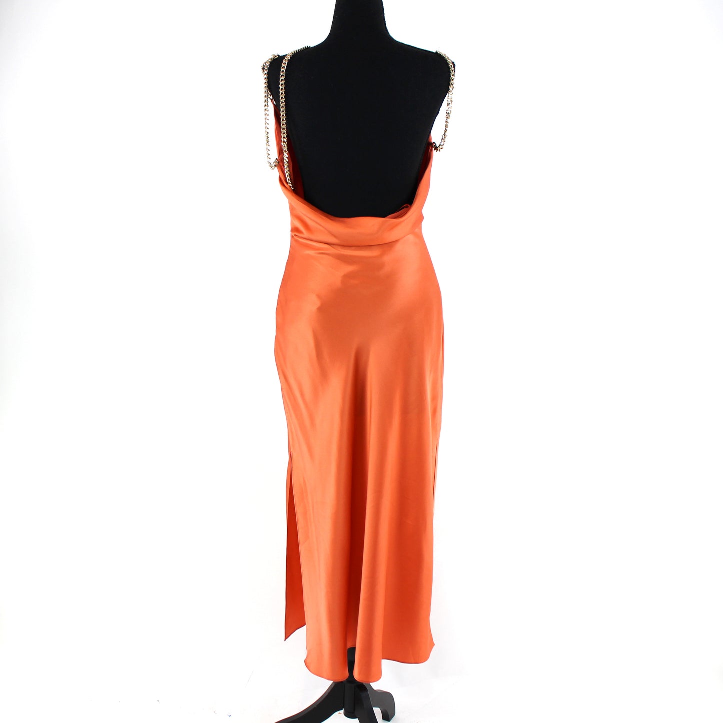 AIIFOS Talia Chainlink Silk Dress