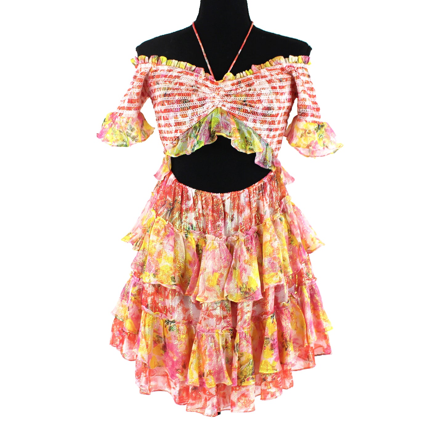 Rococo Sand Nesh Cutout Dress