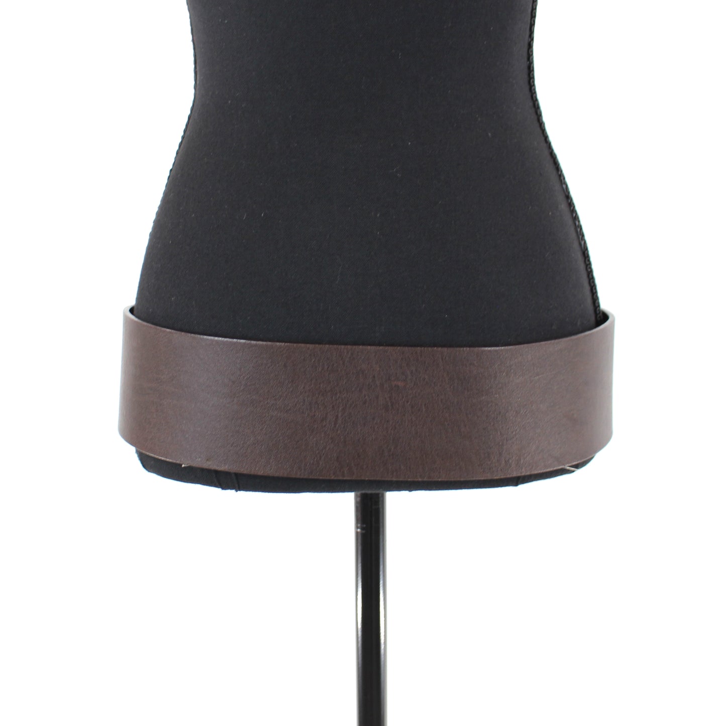 Fendi Wide Leather Waist Belt