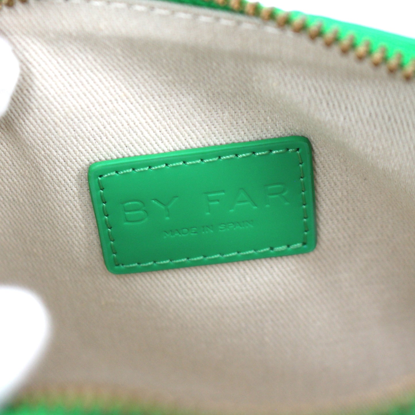 BY FAR Dora Croc Embossed Bag