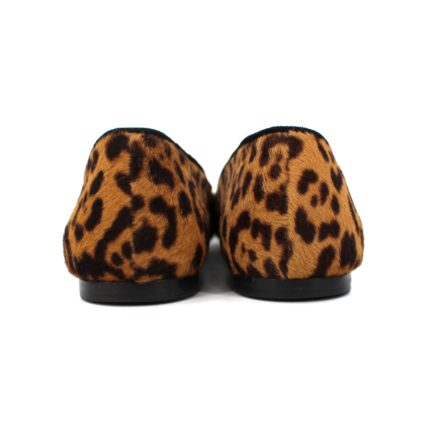 Saint Laurent Evelyn Leopard Flats