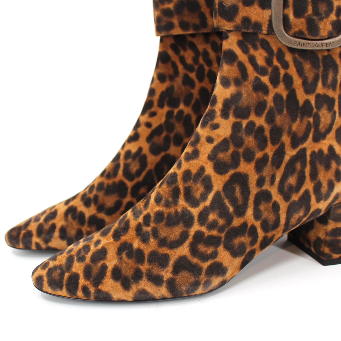 Saint Laurent Joplin Suede Bootie