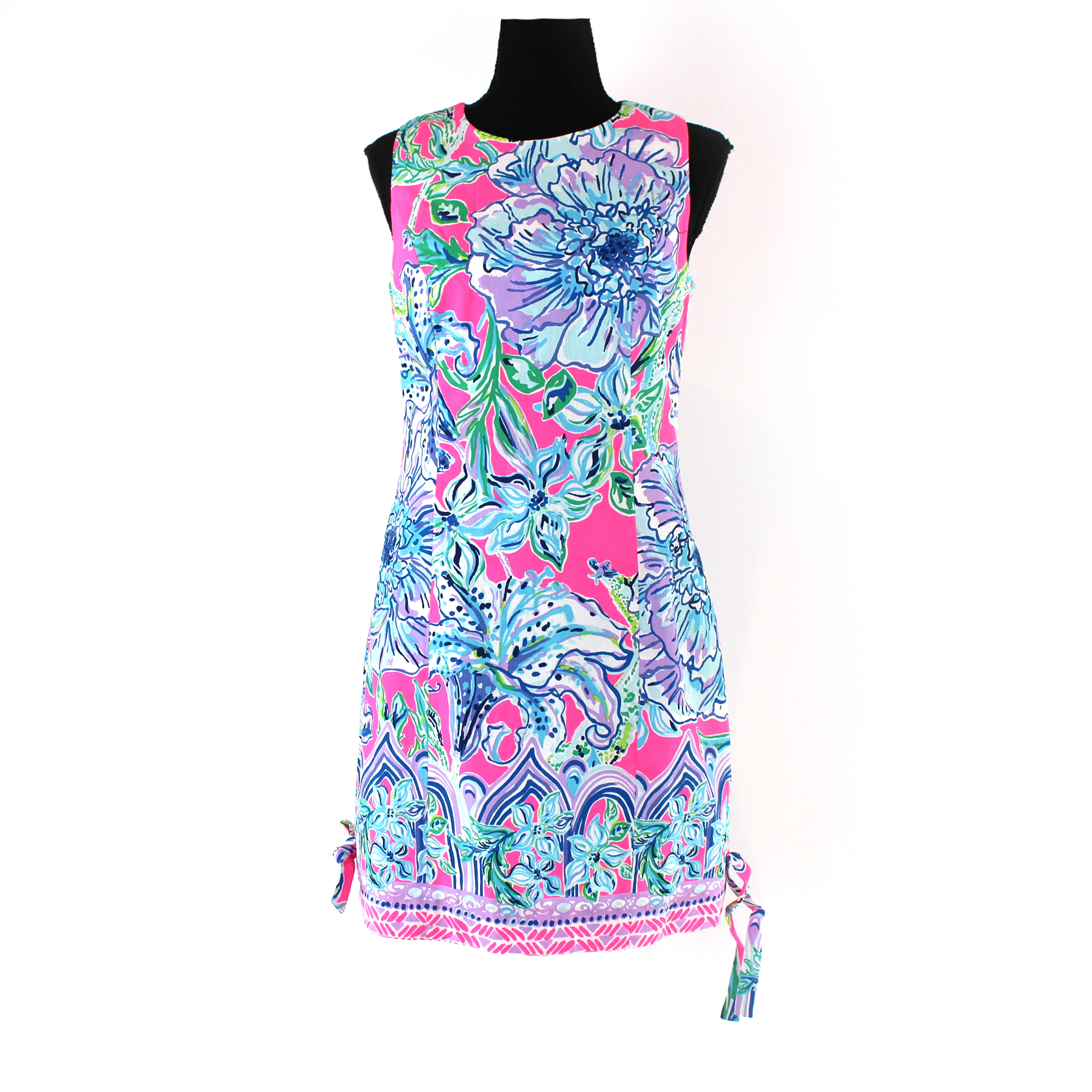 Lilly Pulitzer Mila Stretch In The Groove Shift Mini Dress The