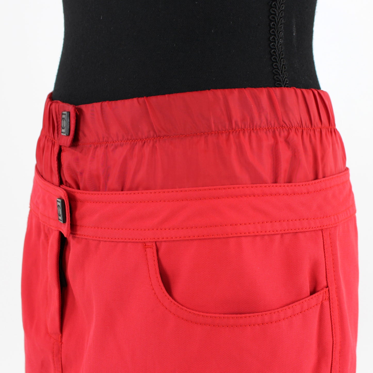Chanel Sport 2003 Layered Mini Skirt