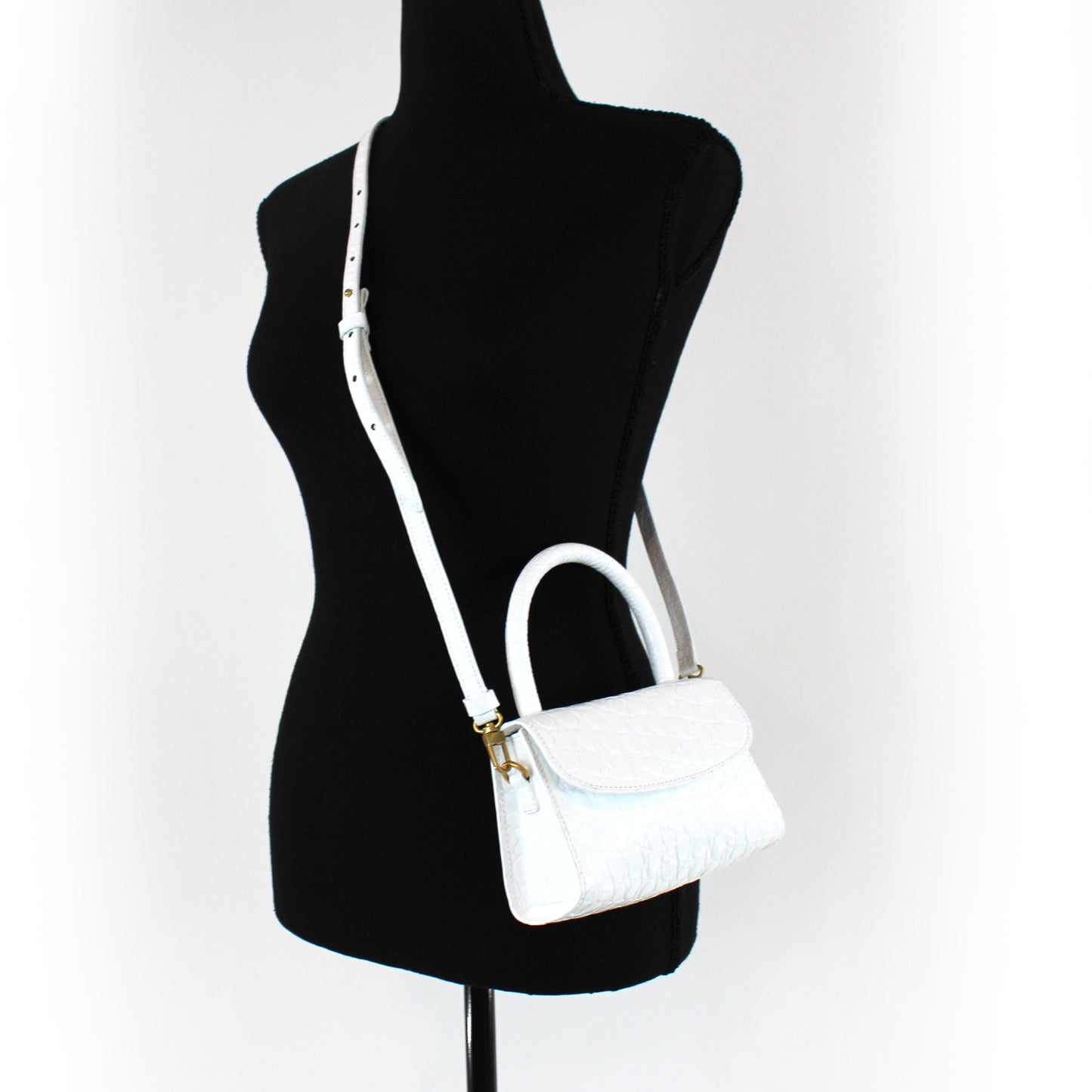 BY FAR Mini Circular Shoulder Bag