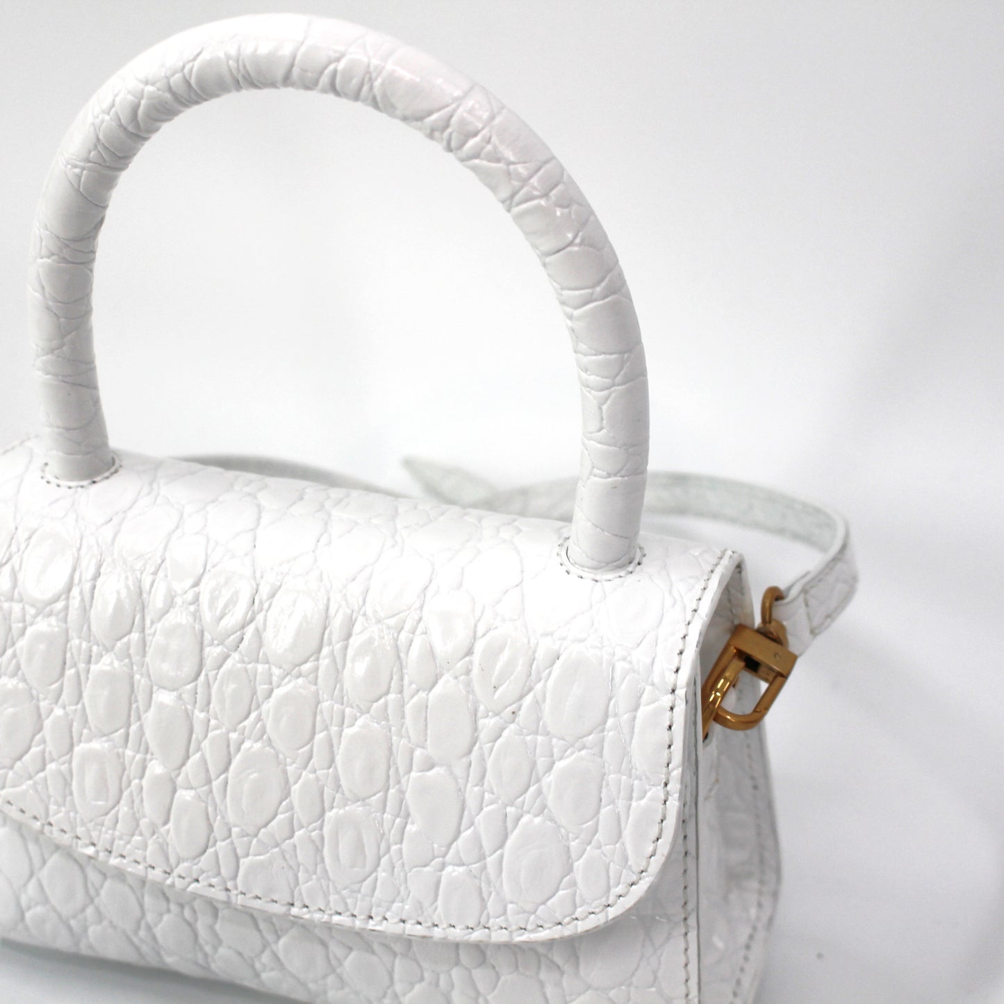 BY FAR Mini Circular Shoulder Bag
