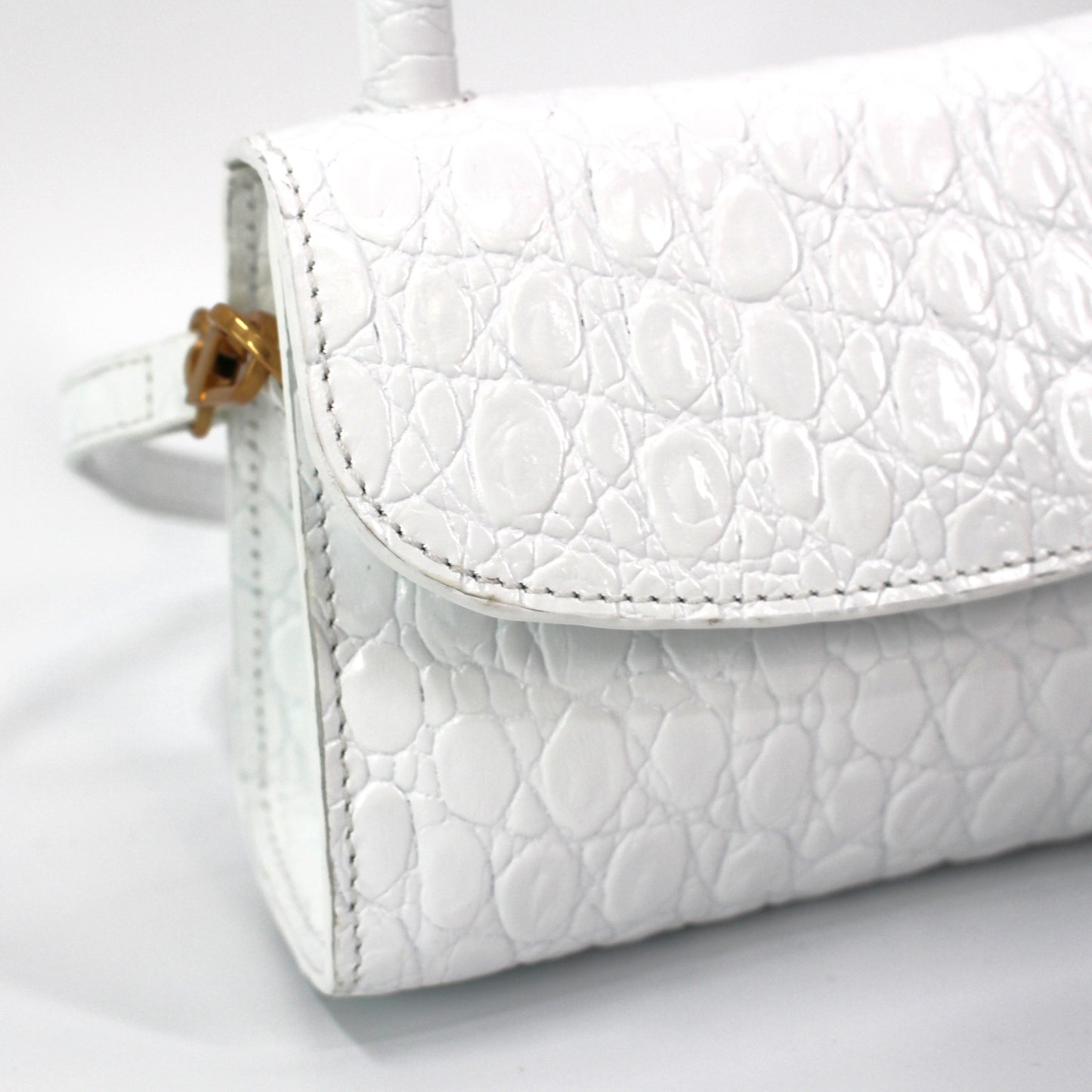 BY FAR Mini Circular Shoulder Bag