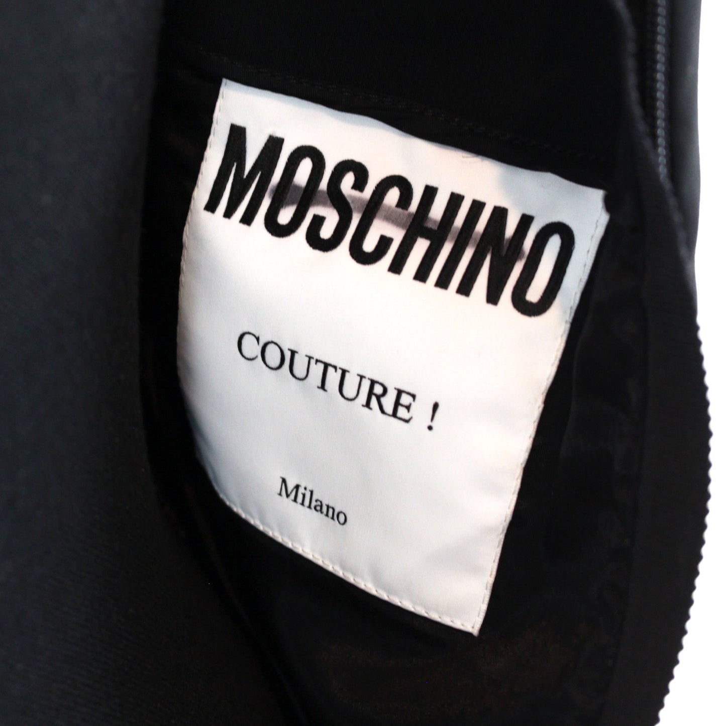 Moschino Couture Bow Wrench Dress
