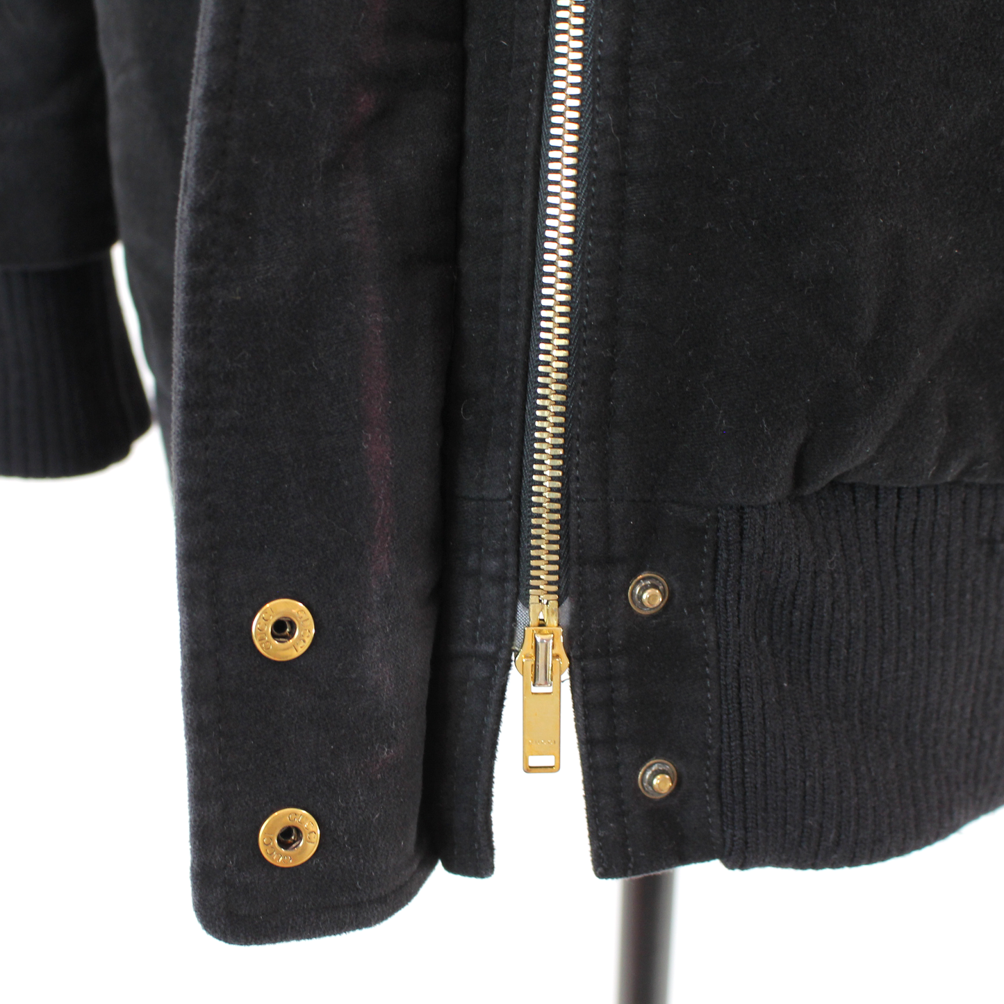 Gucci Velveteen Military Jacket
