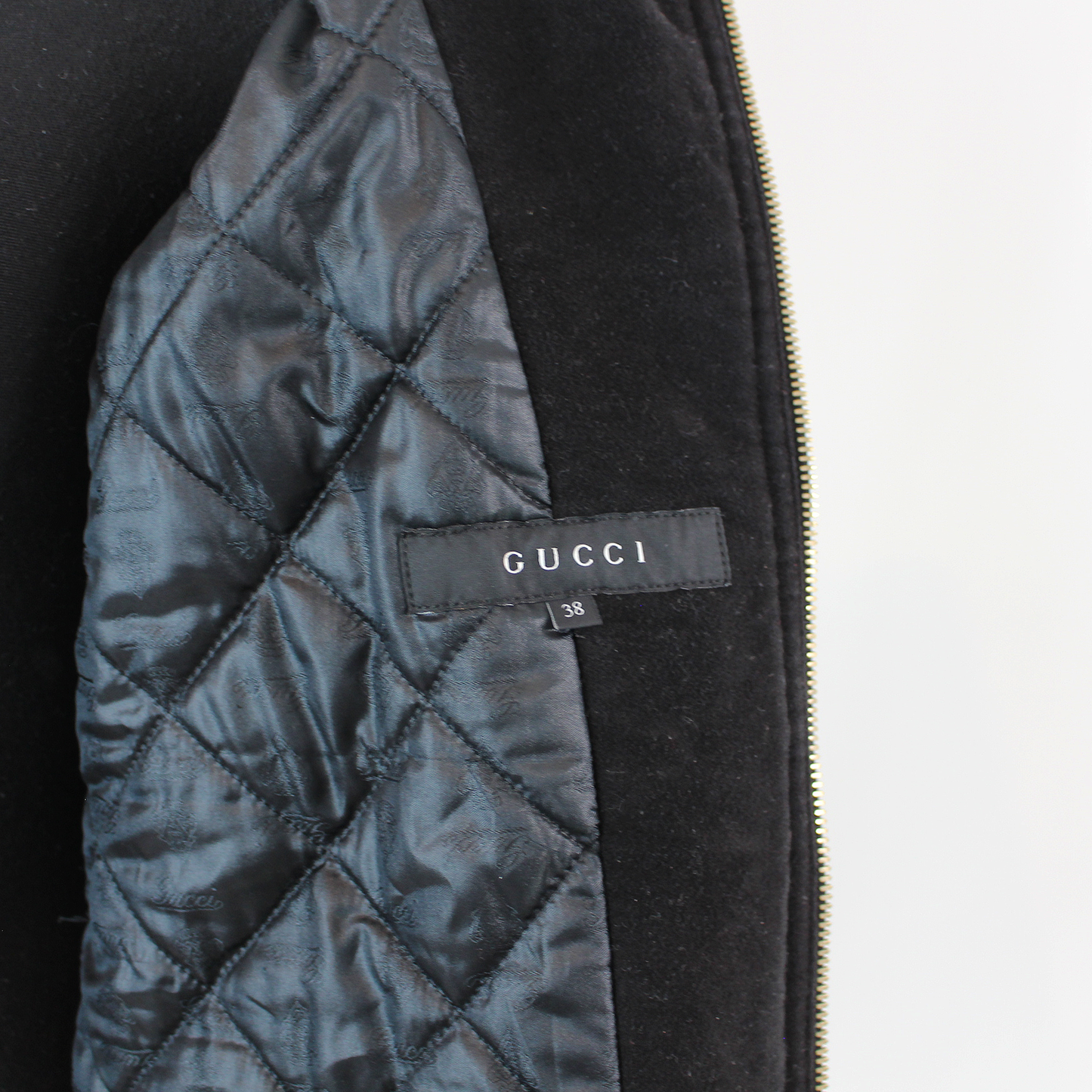 Gucci Velveteen Military Jacket