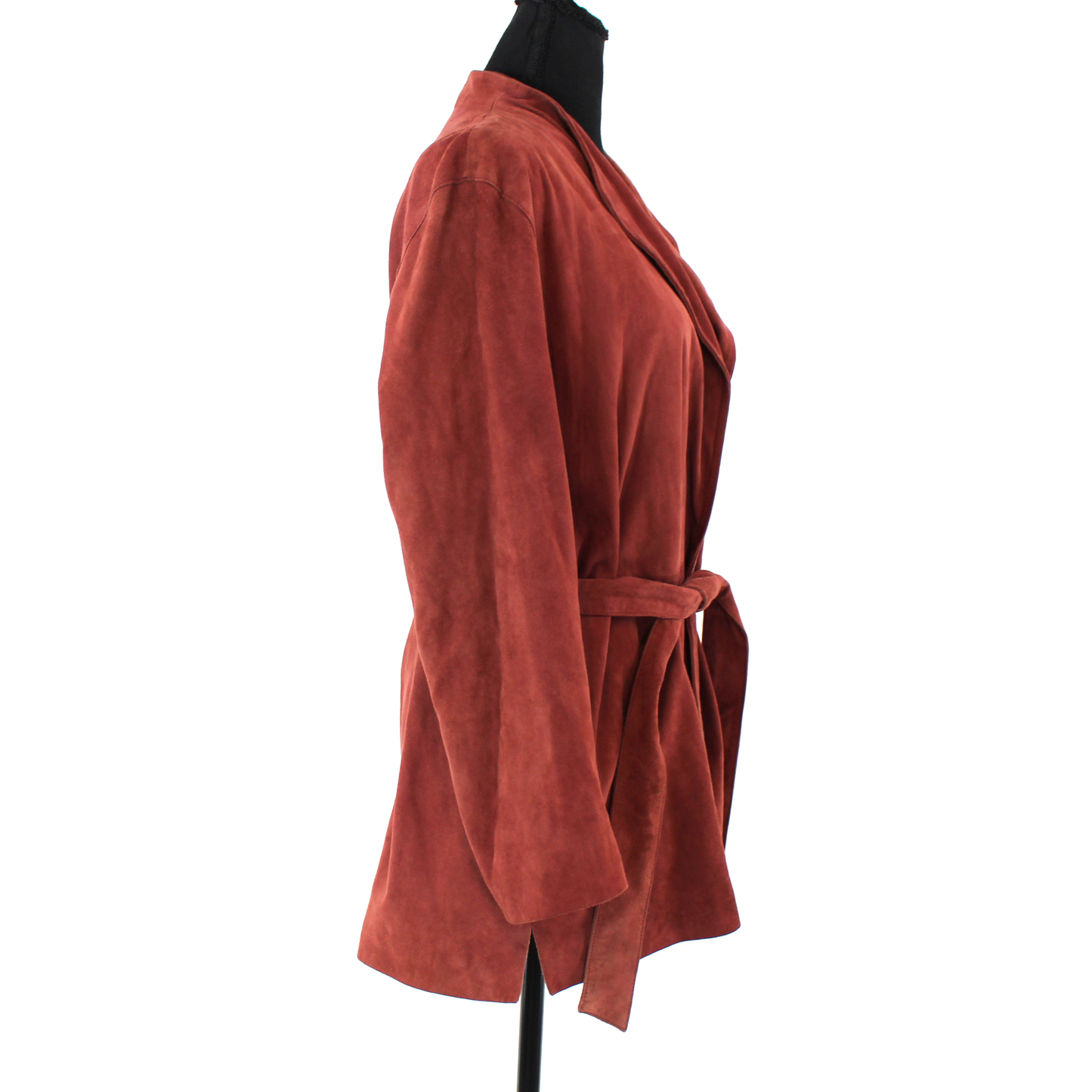 Reiss Willow Suede Wrap Jacket