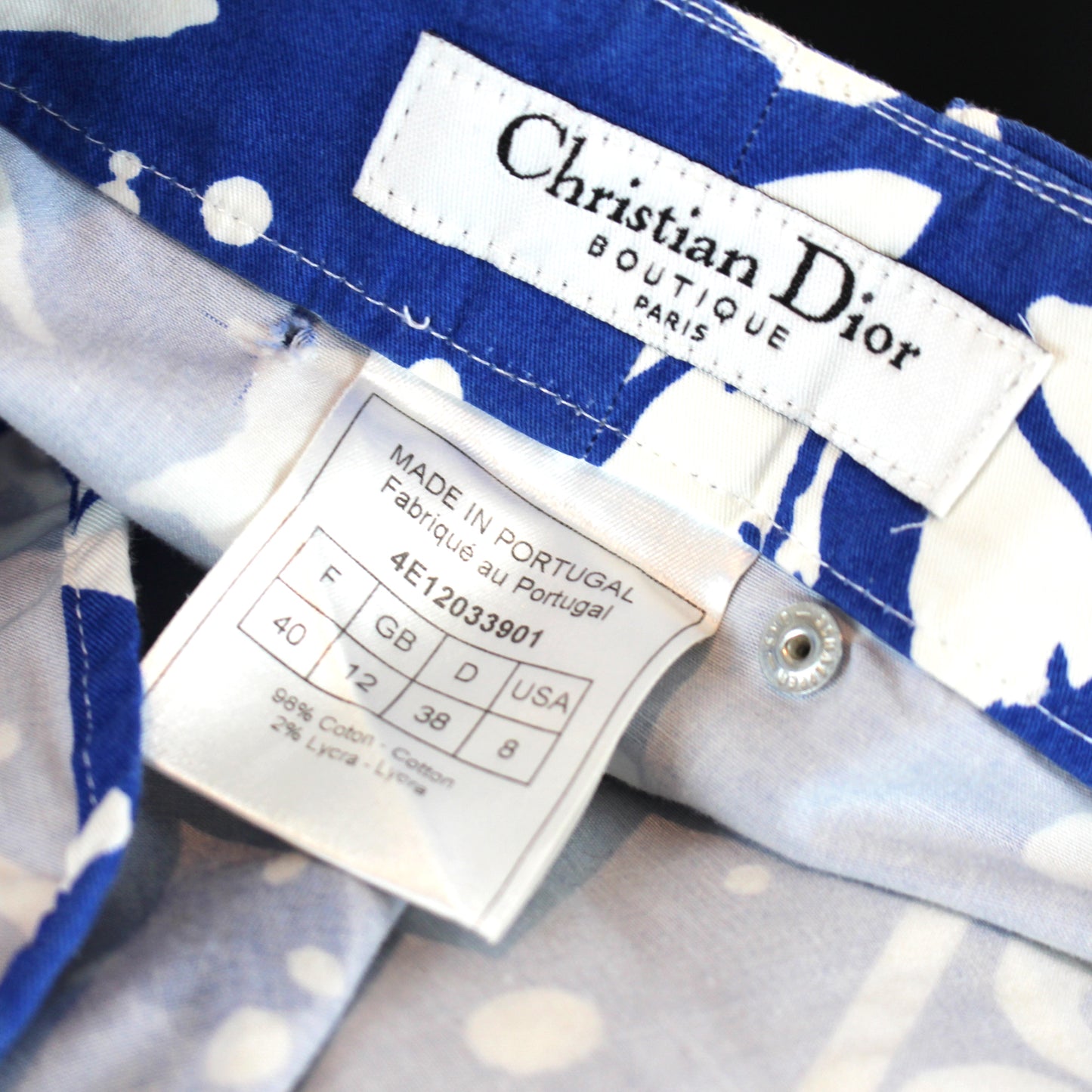 Christian Dior Corset Skirt Outfit