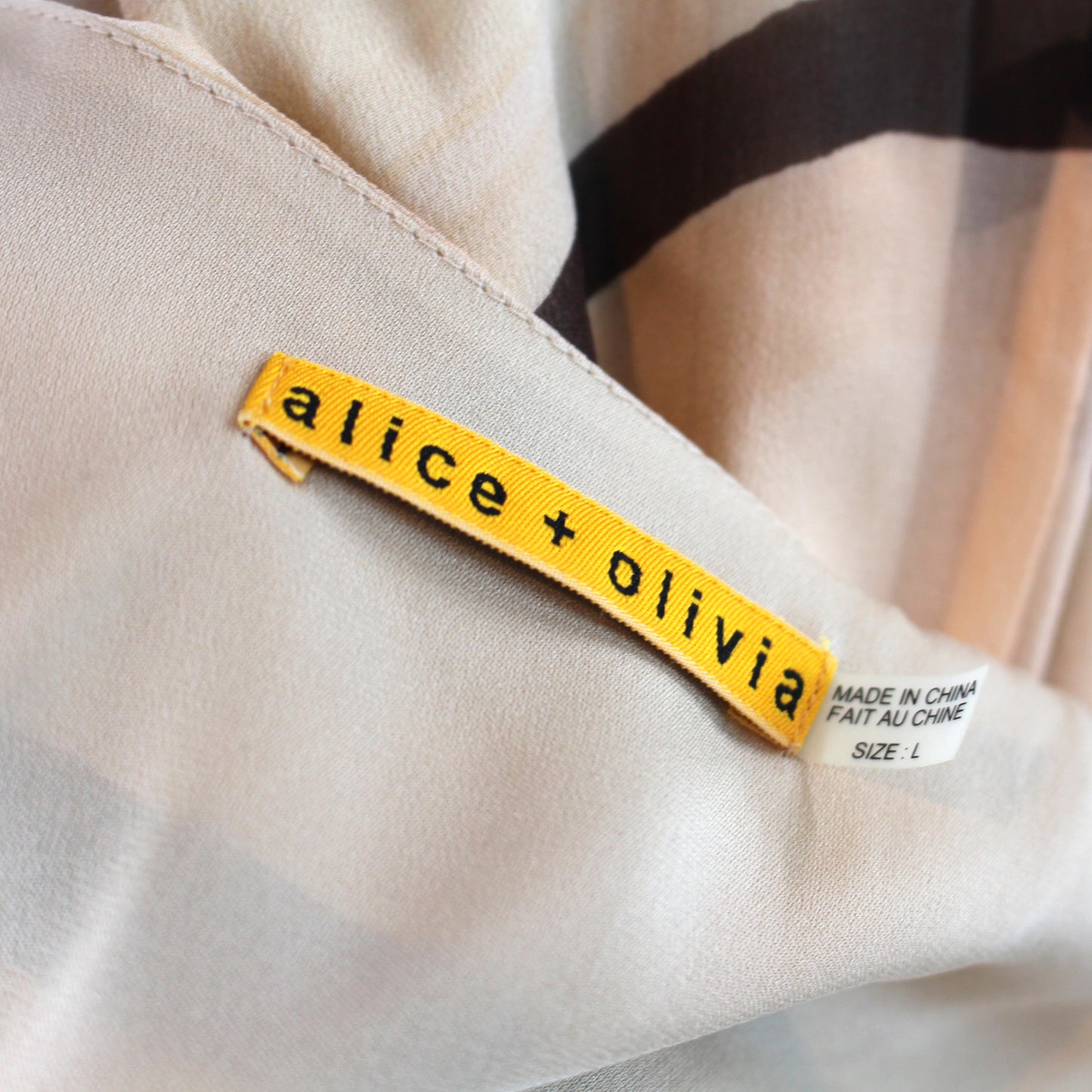 Alice + Olivia Silk Maxi Dress