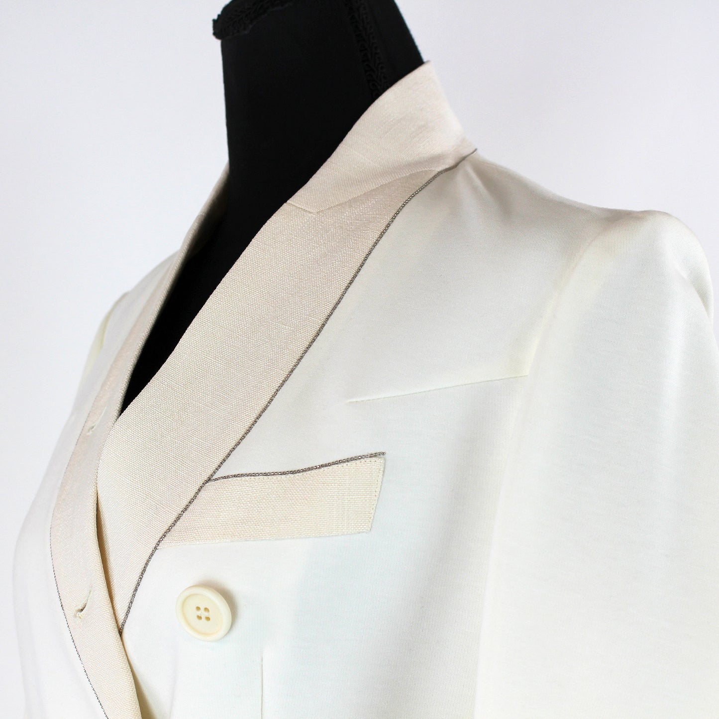 Brunello Cucinelli Monili Trim Blazer