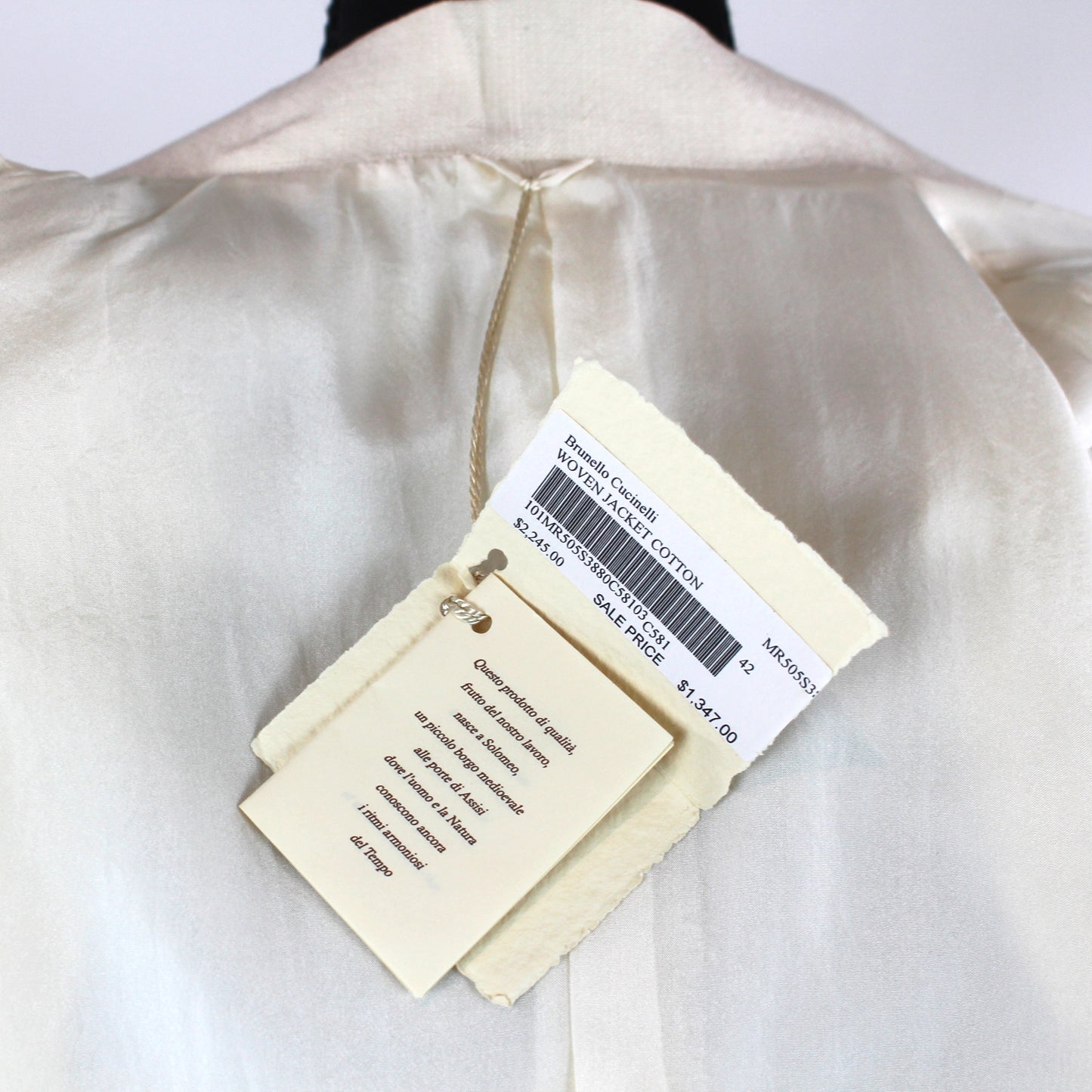 Brunello Cucinelli Monili Trim Blazer