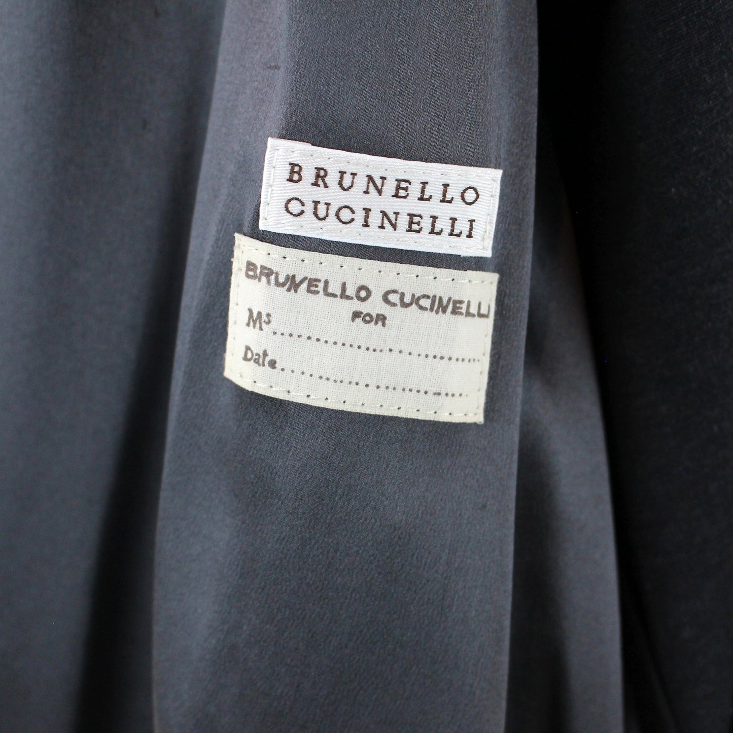 Brunello Cucinelli Satin Trim Jacket
