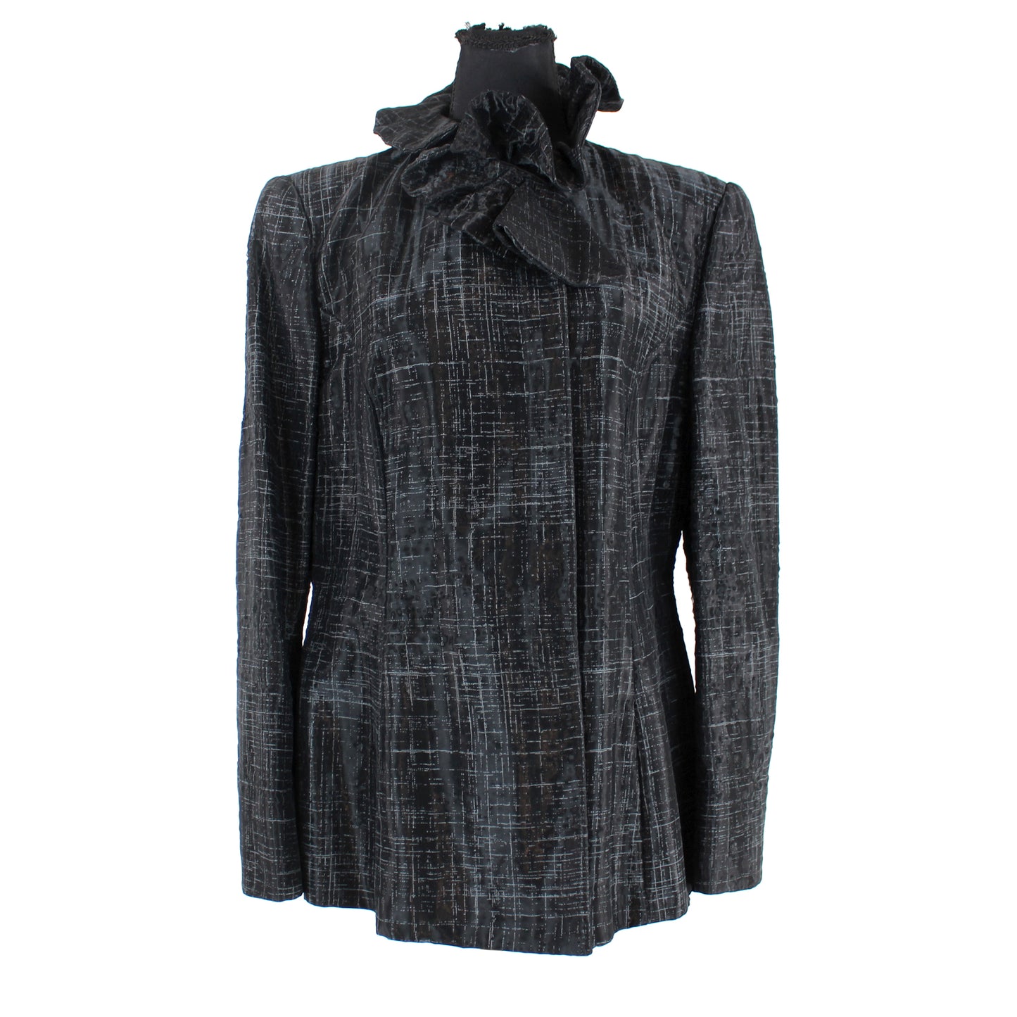 Giorgio Armani Ruffle Neckline Jacket