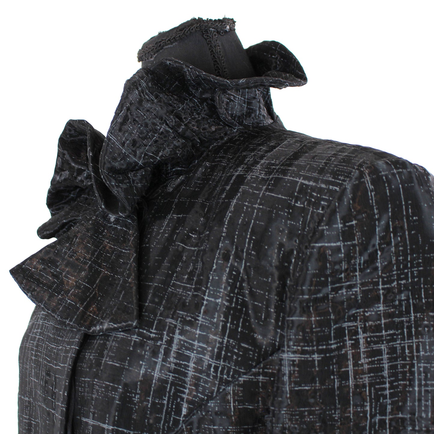 Giorgio Armani Ruffle Neckline Jacket