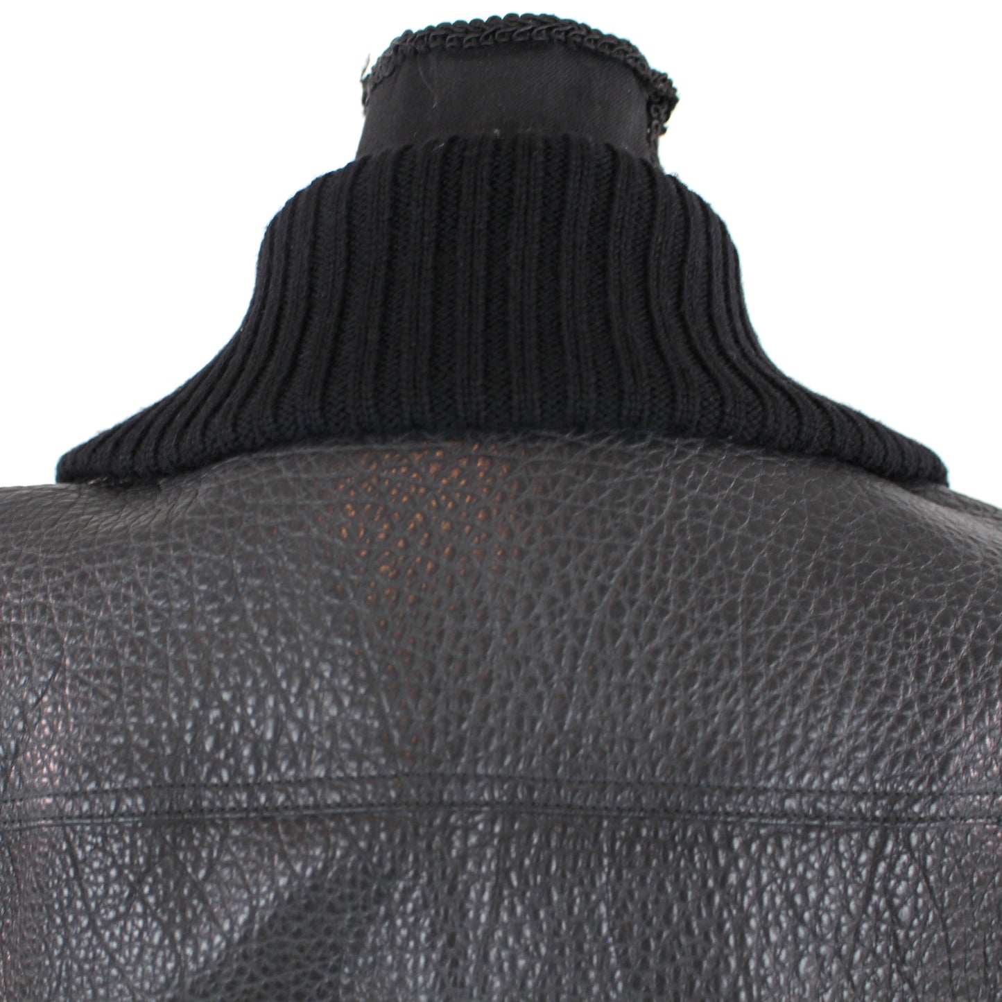 Hermes Bison Leather Moto Jacket