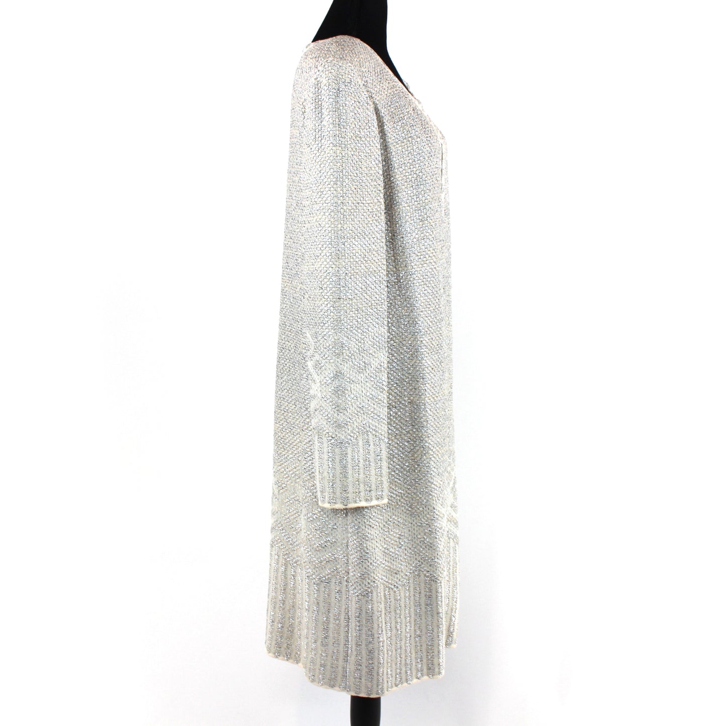 St. John Metallic Duster Jacket
