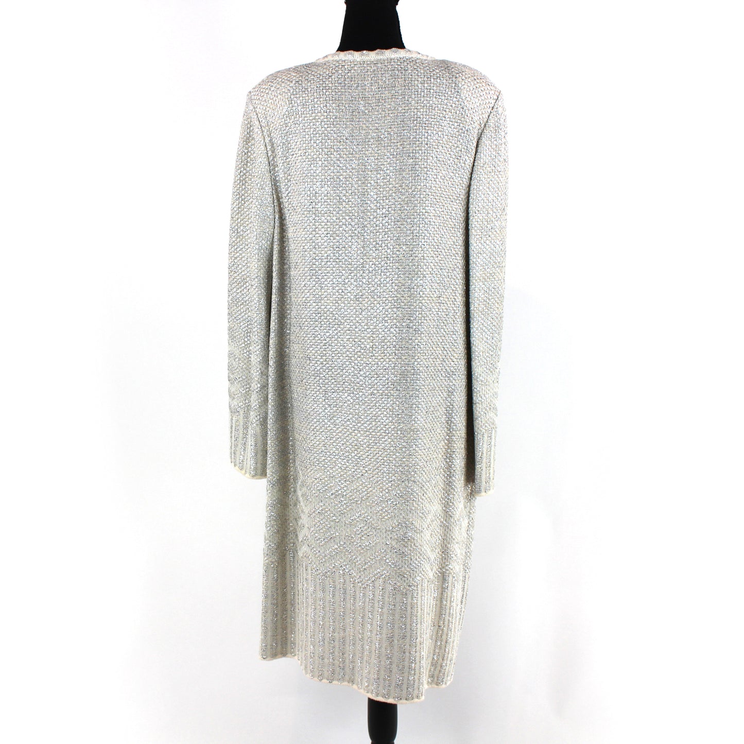 St. John Metallic Duster Jacket