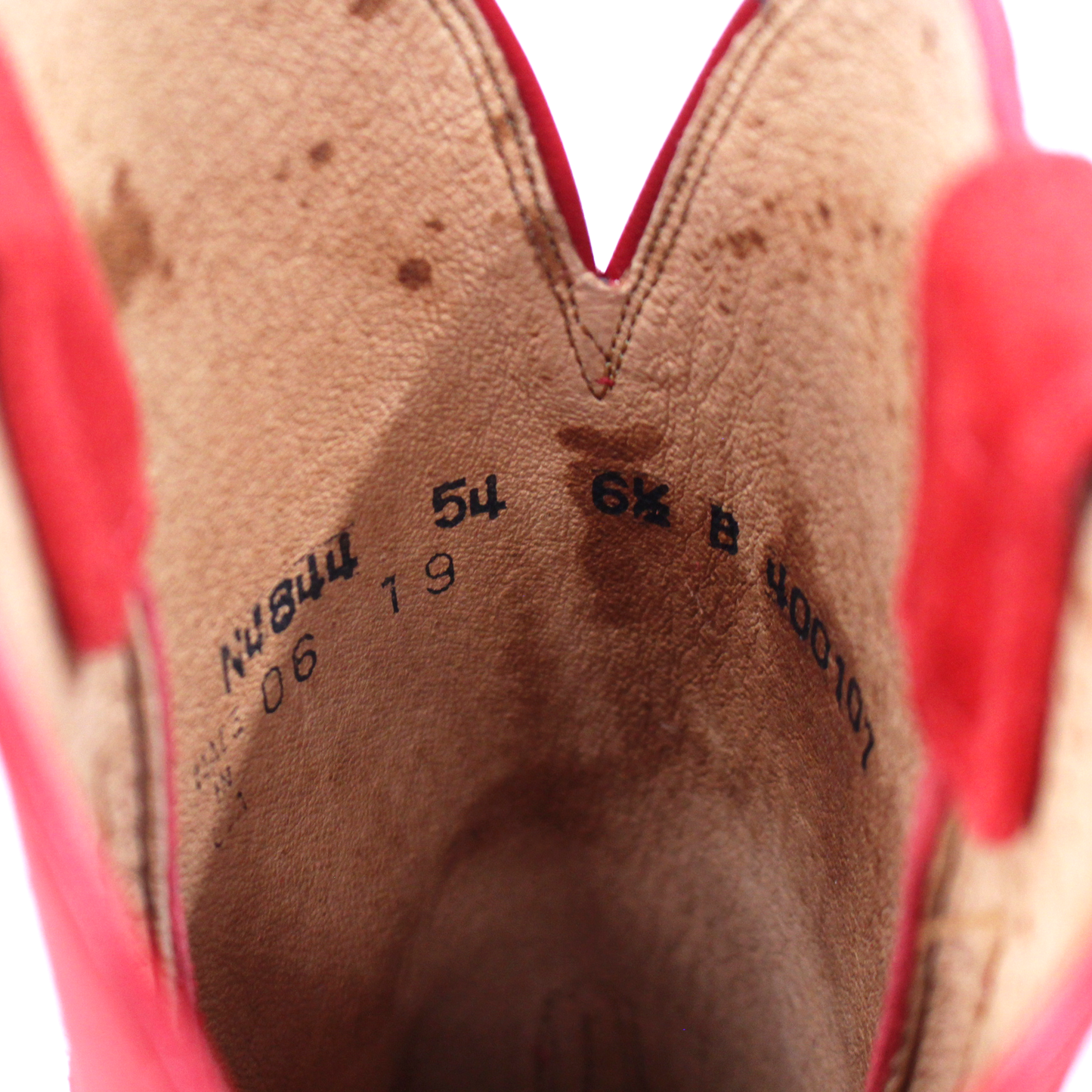 Lucchese Suede Leather Cowboy Boots