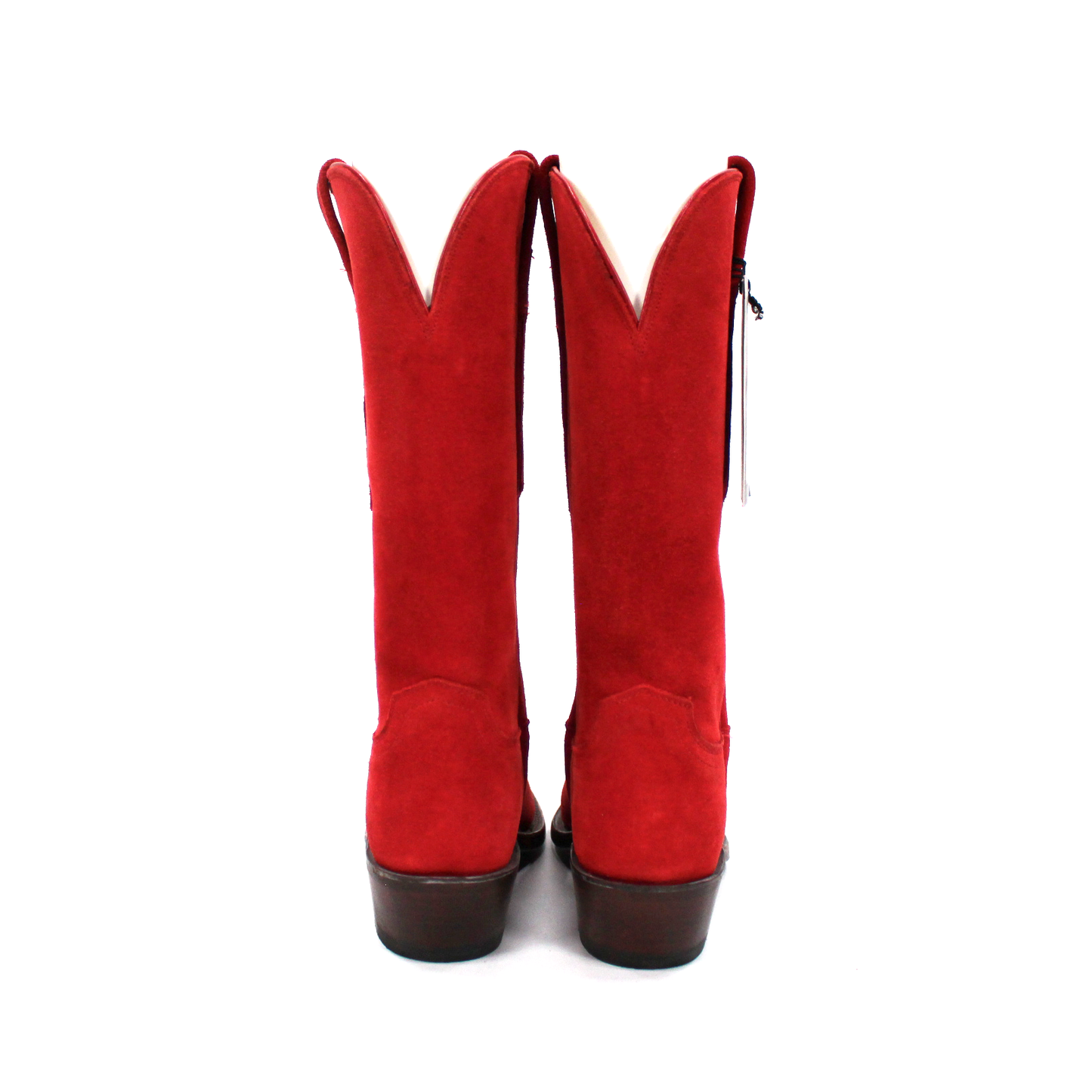 Lucchese Suede Leather Cowboy Boots