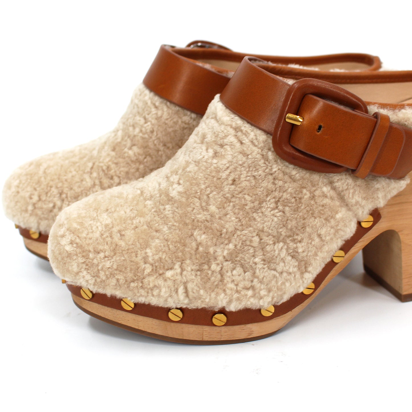 Veronica Beard Dacey Shearling Mules