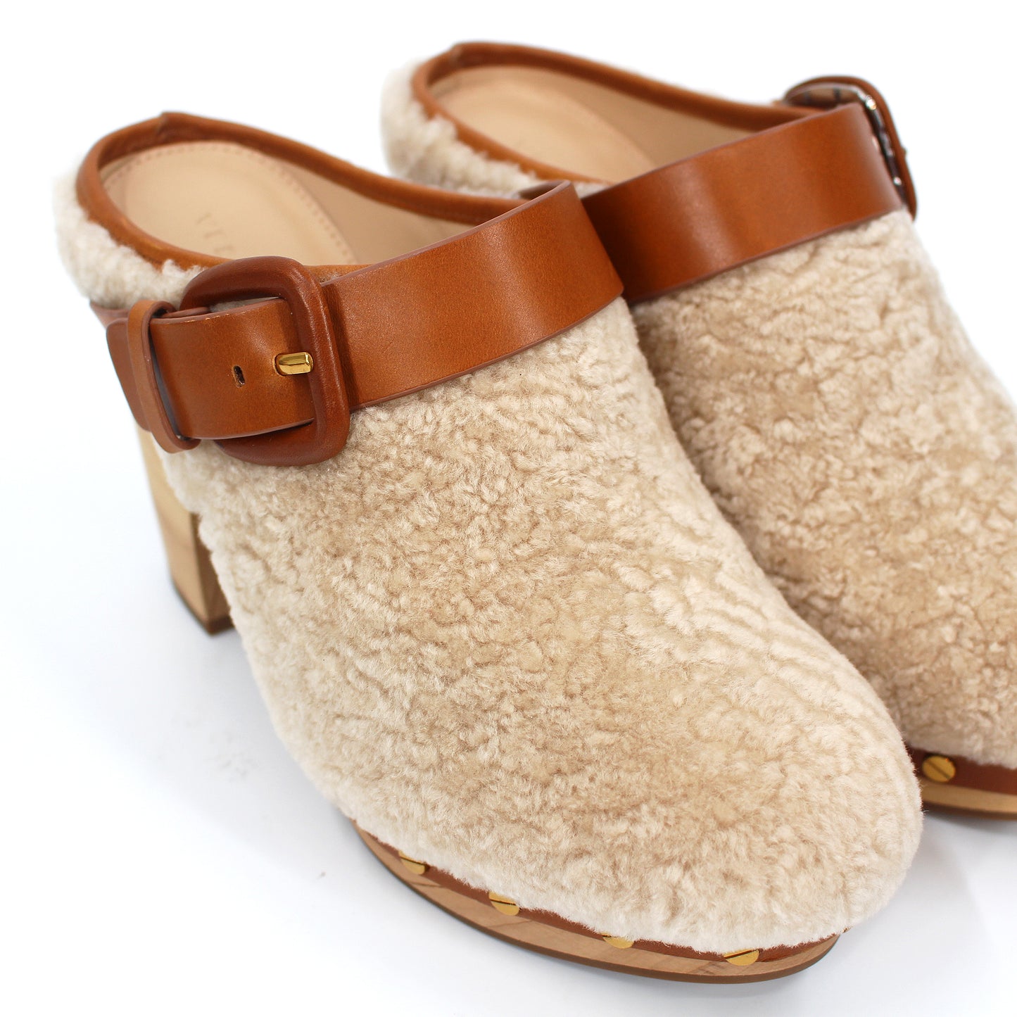 Veronica Beard Dacey Shearling Mules