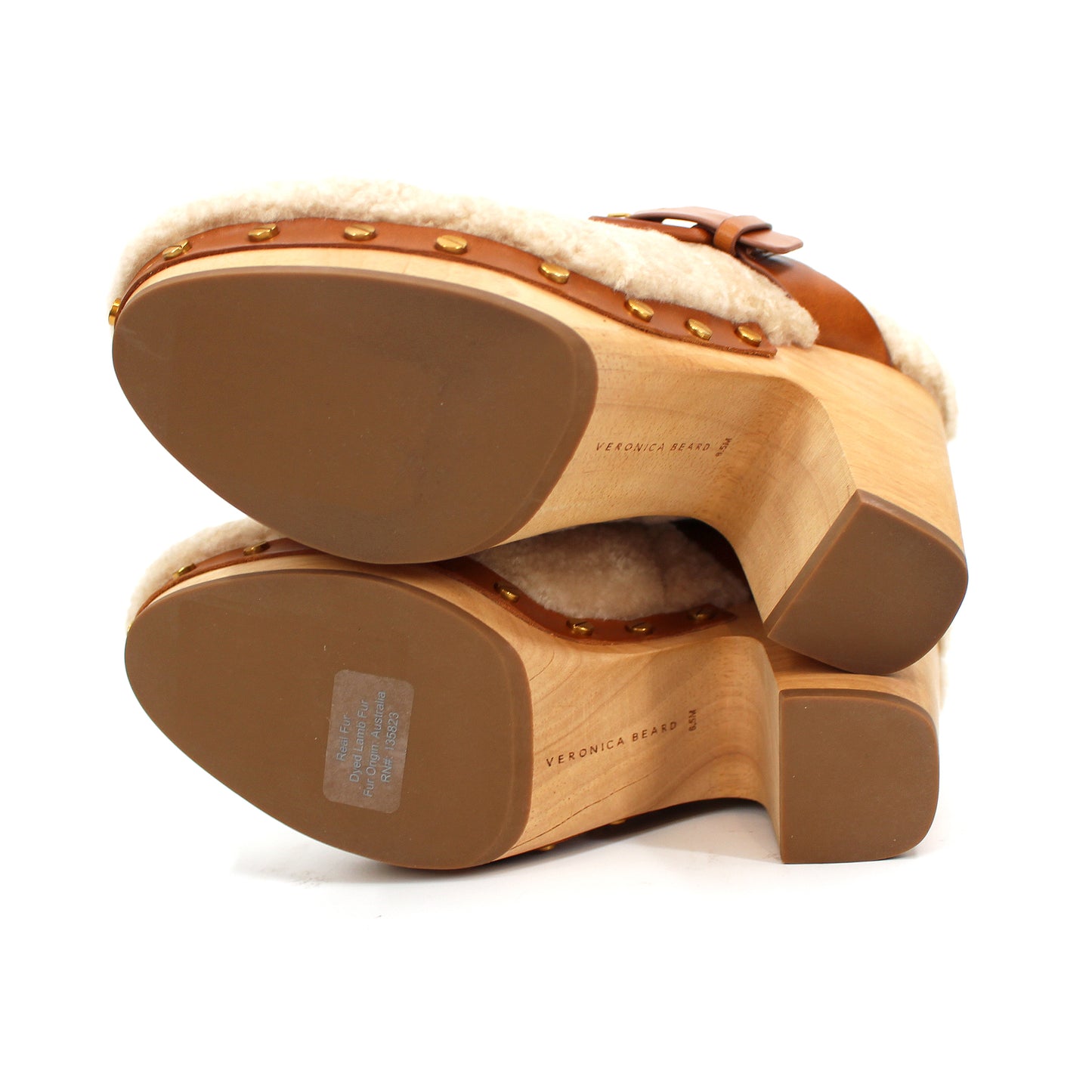 Veronica Beard Dacey Shearling Mules