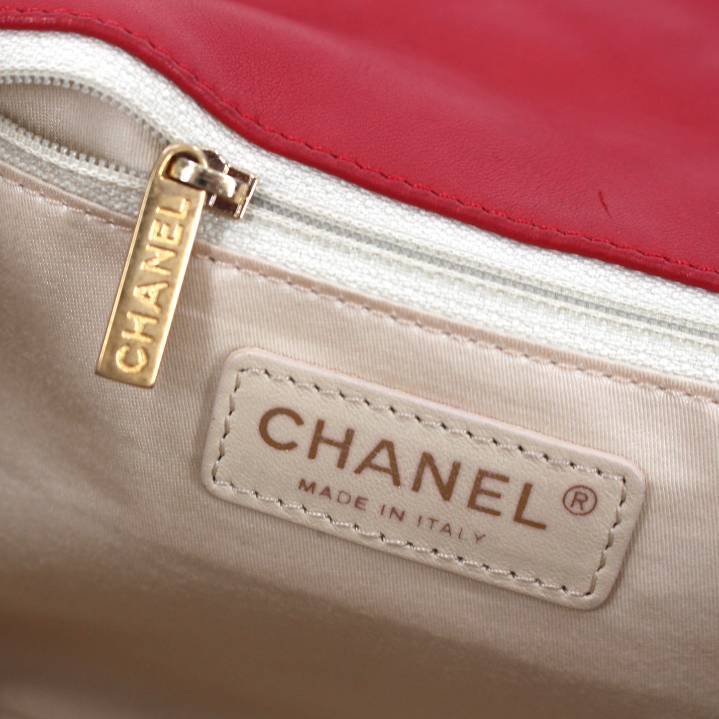 Chanel Lambskin Single Flap Bag