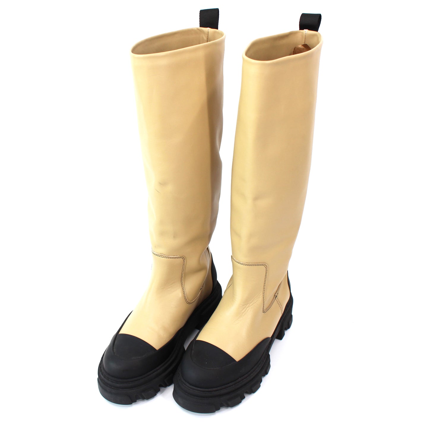 Ganni Cleated High Tubular Boots