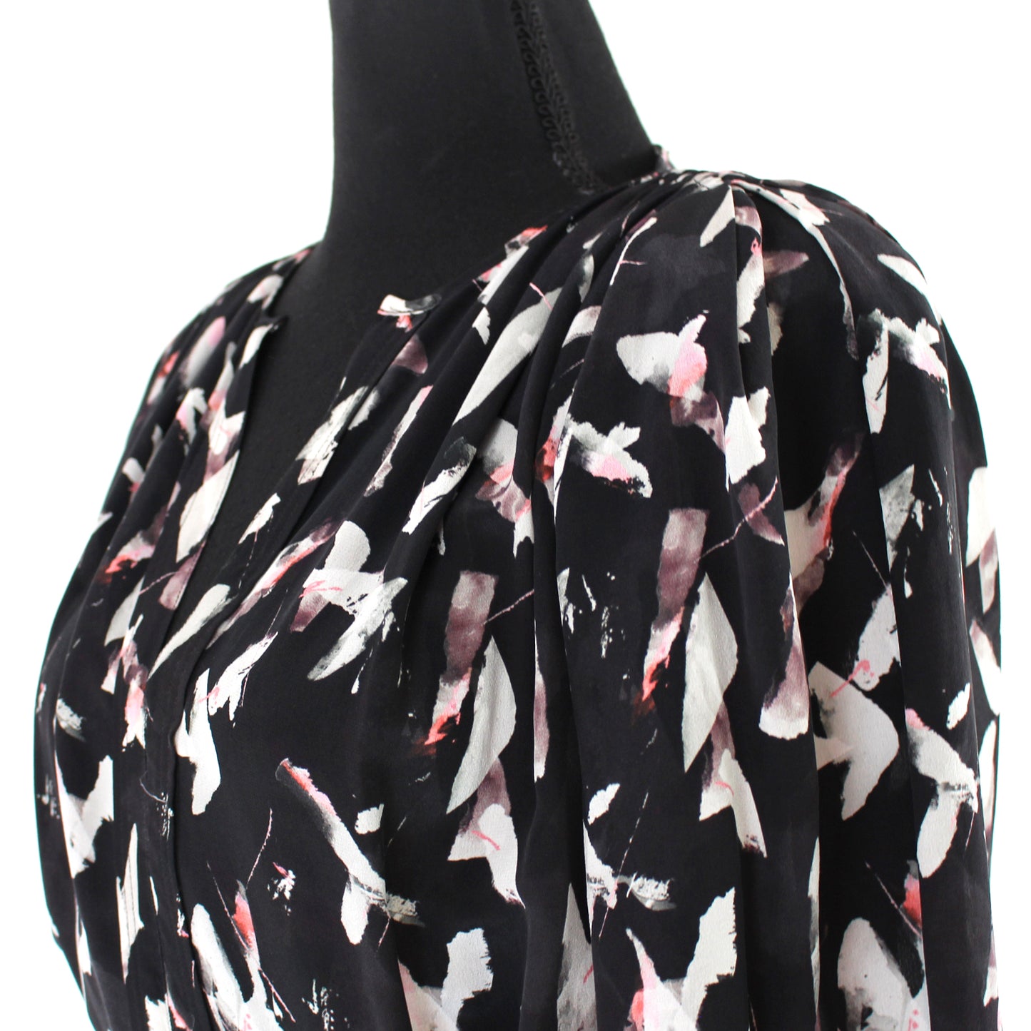 IRO Carola Ruched Midi Dress