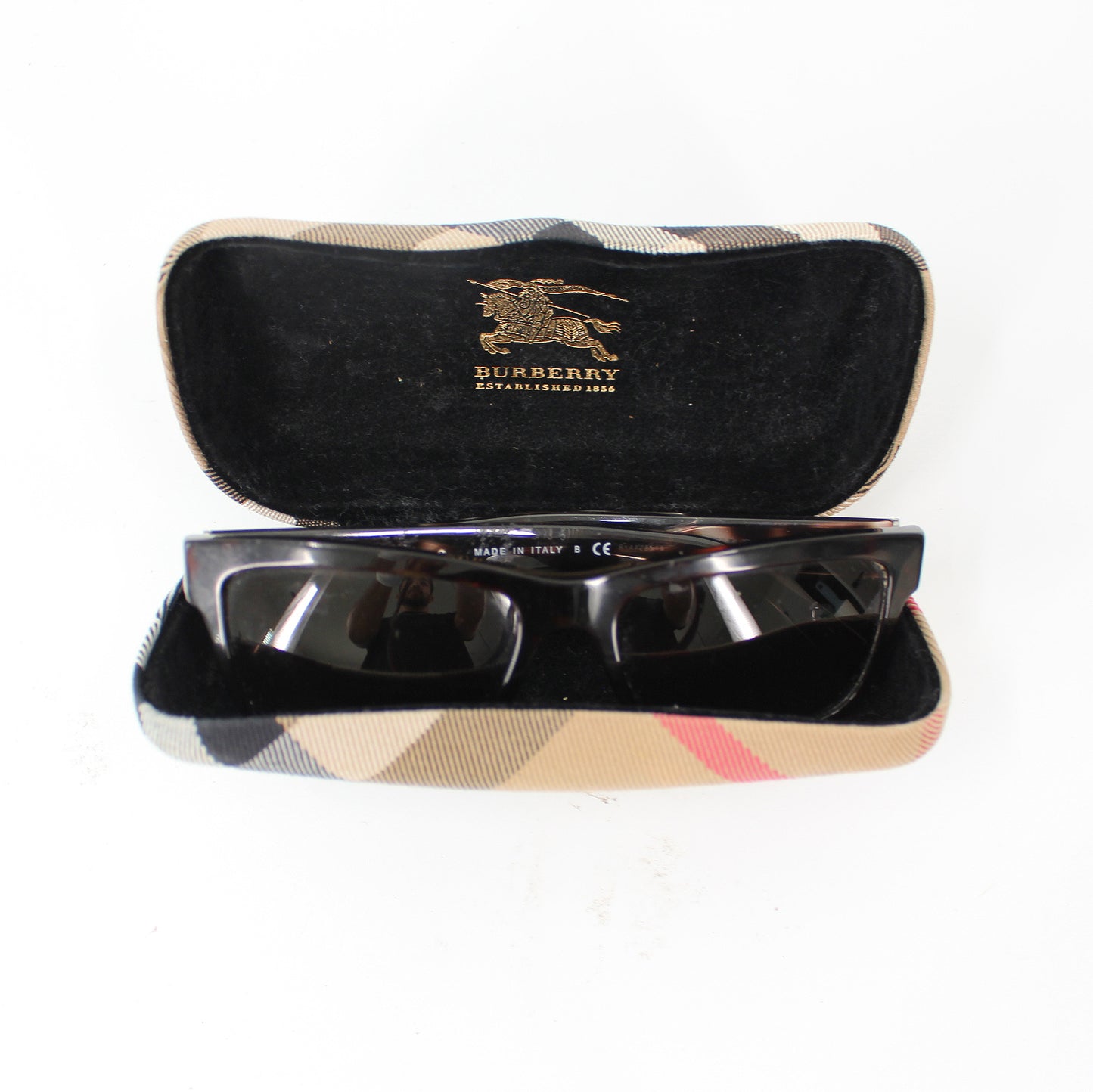 Burberry Tortoise Nova Check Sunglasses