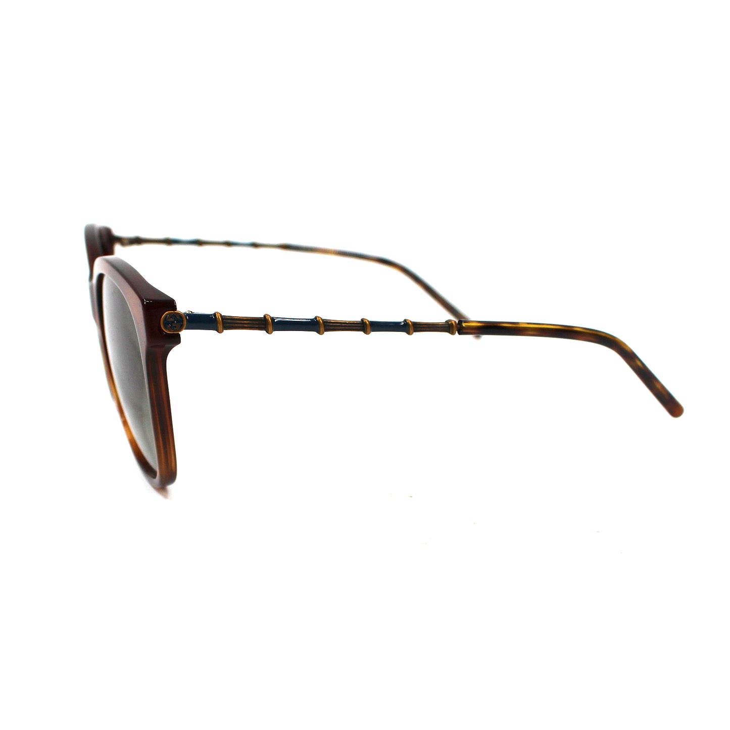 Gucci Tortoise Havana Square Sunglasses